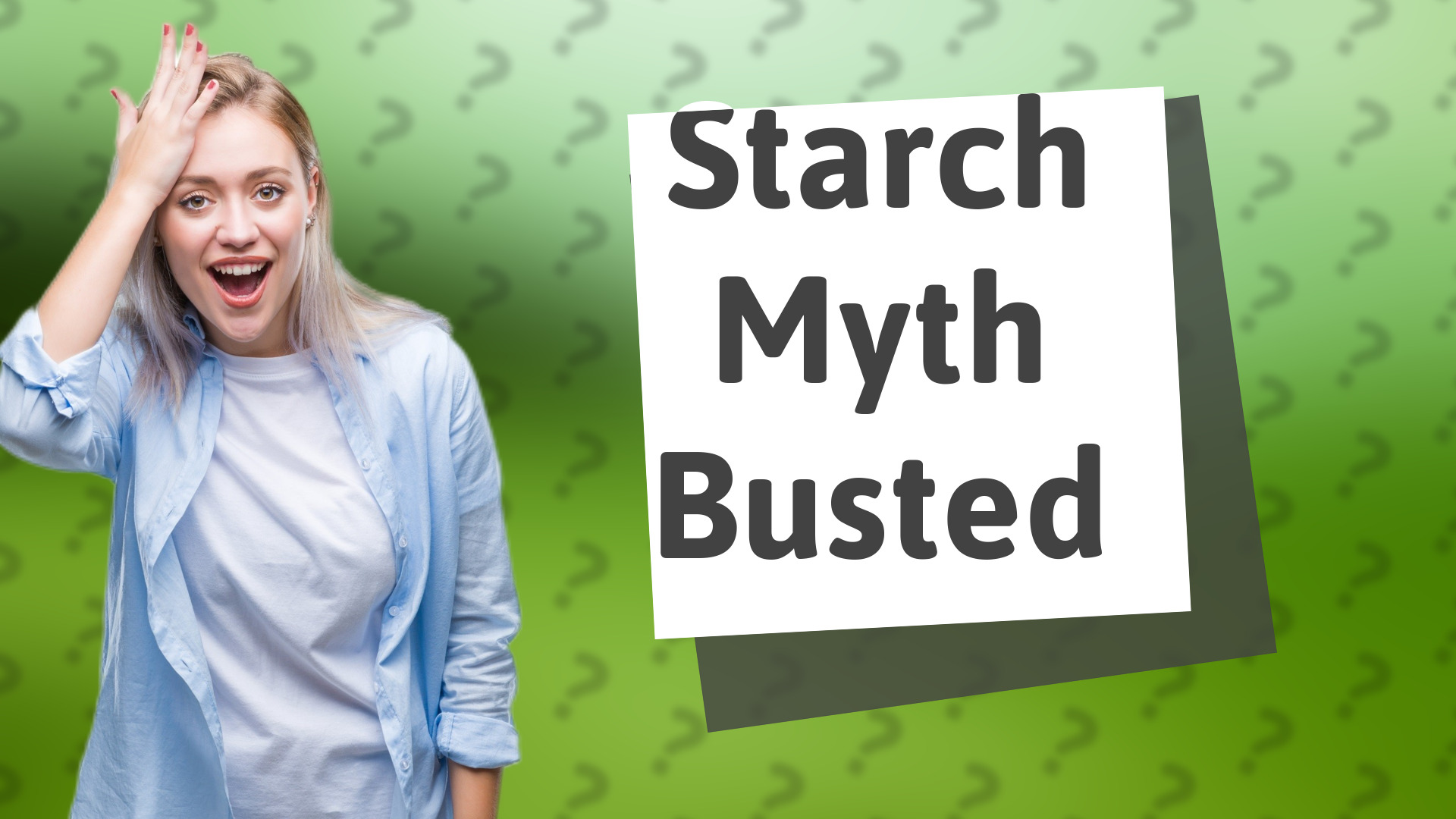 Starch Myth Busted