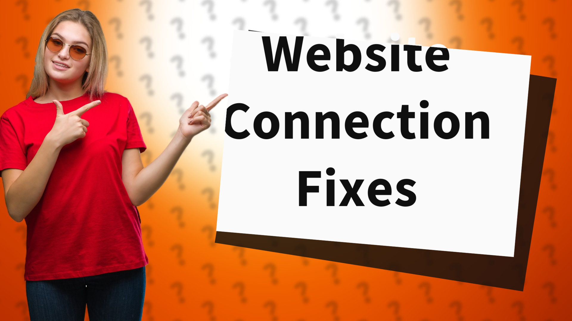 Website Connection Fixes