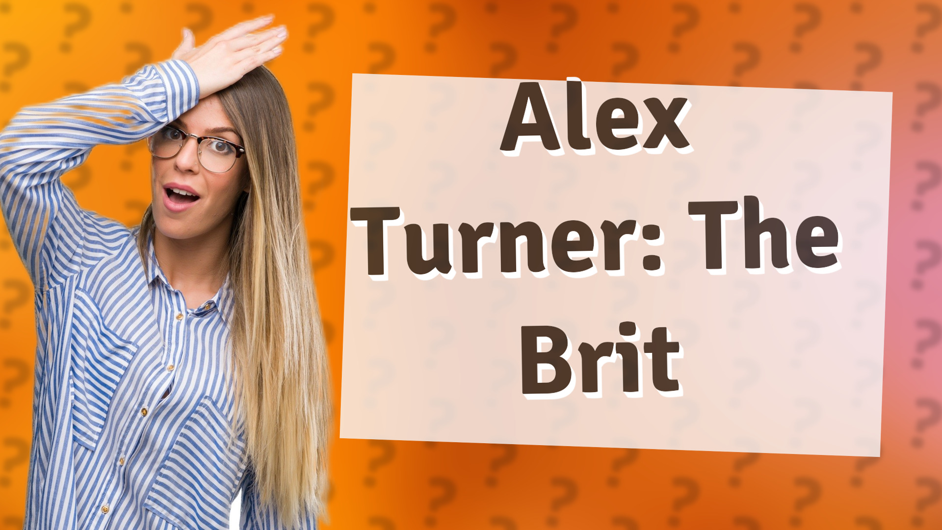 Alex Turner: The Brit
