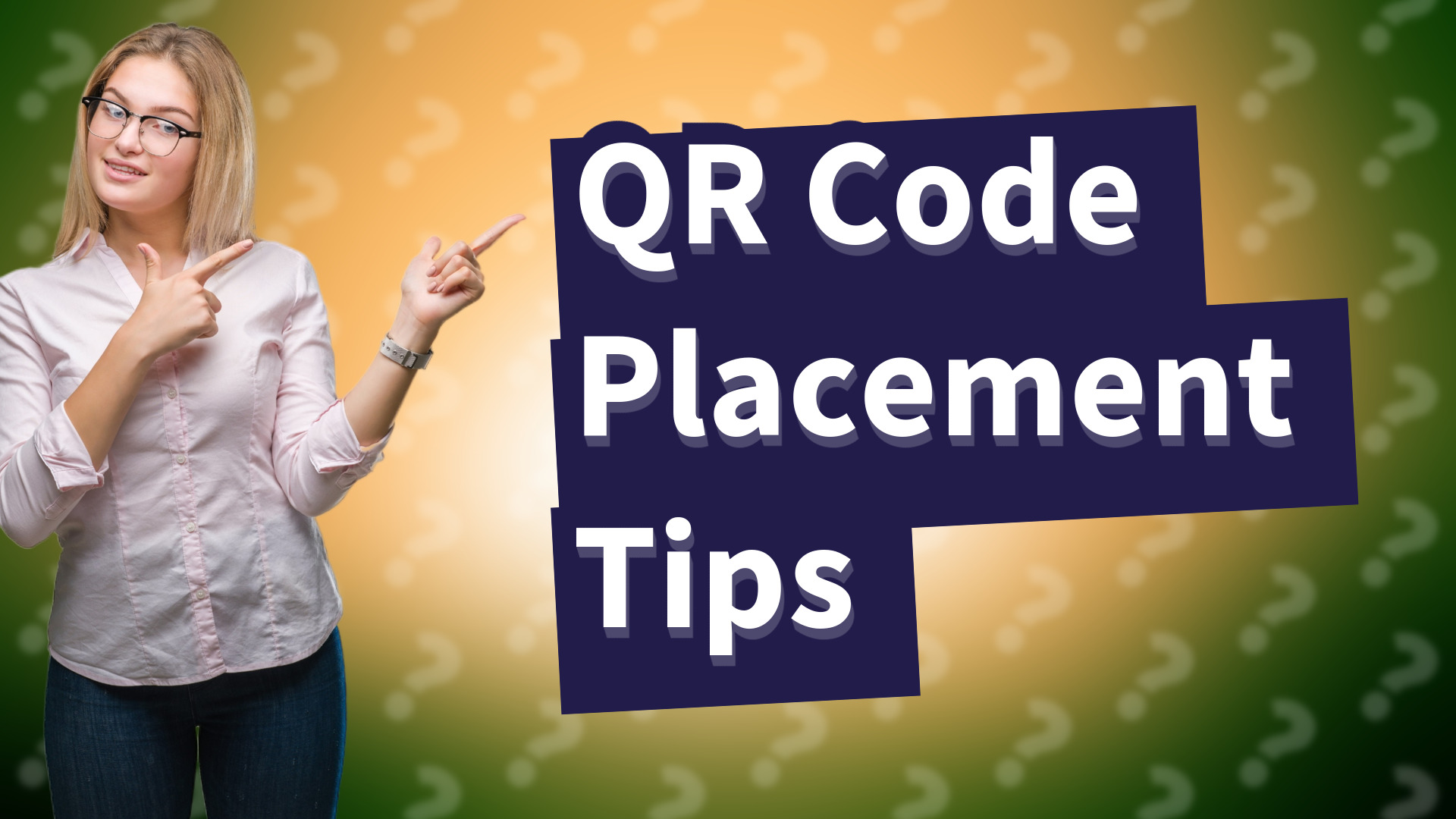 QR Code Placement Tips