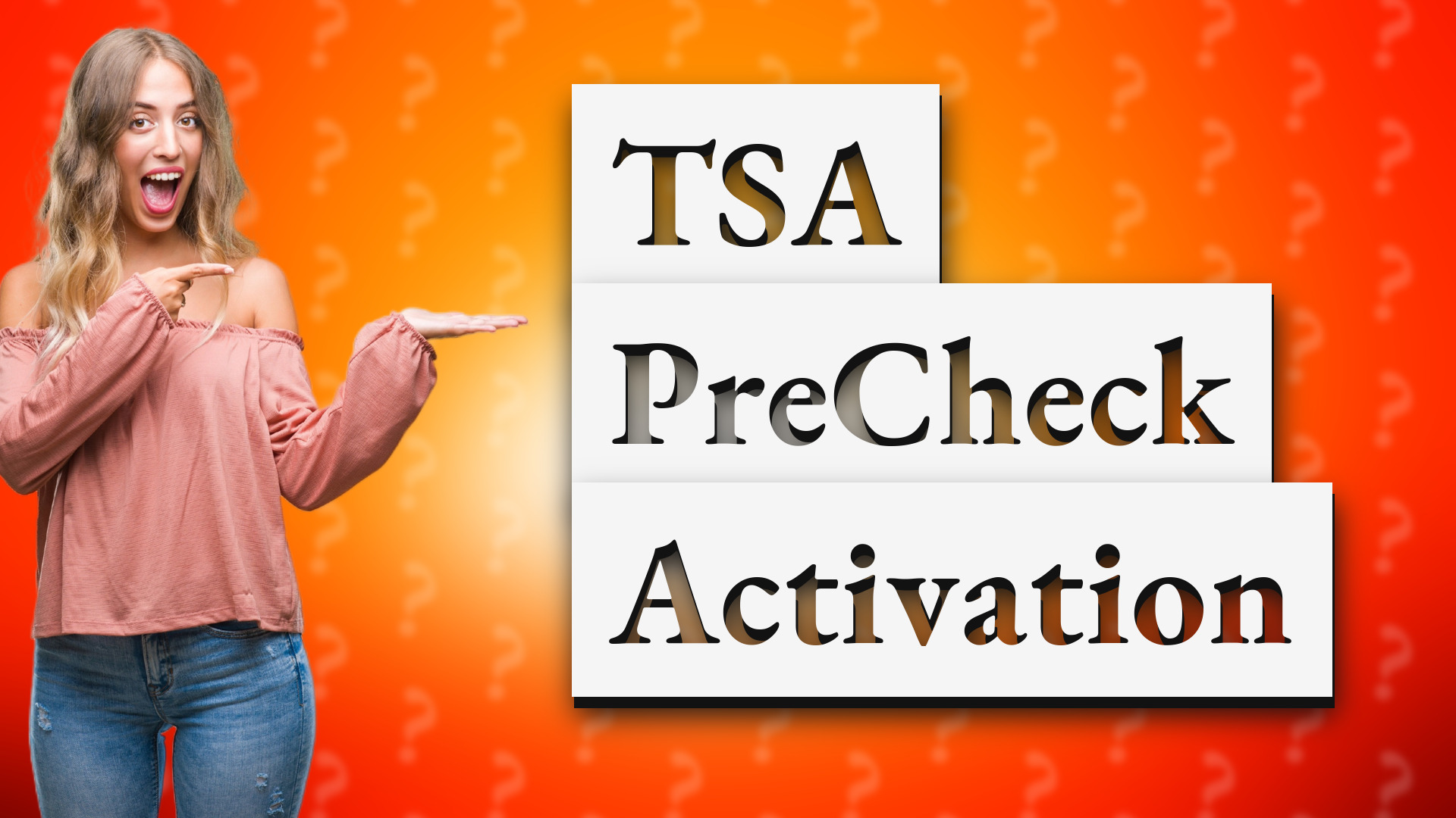 TSA PreCheck Activation