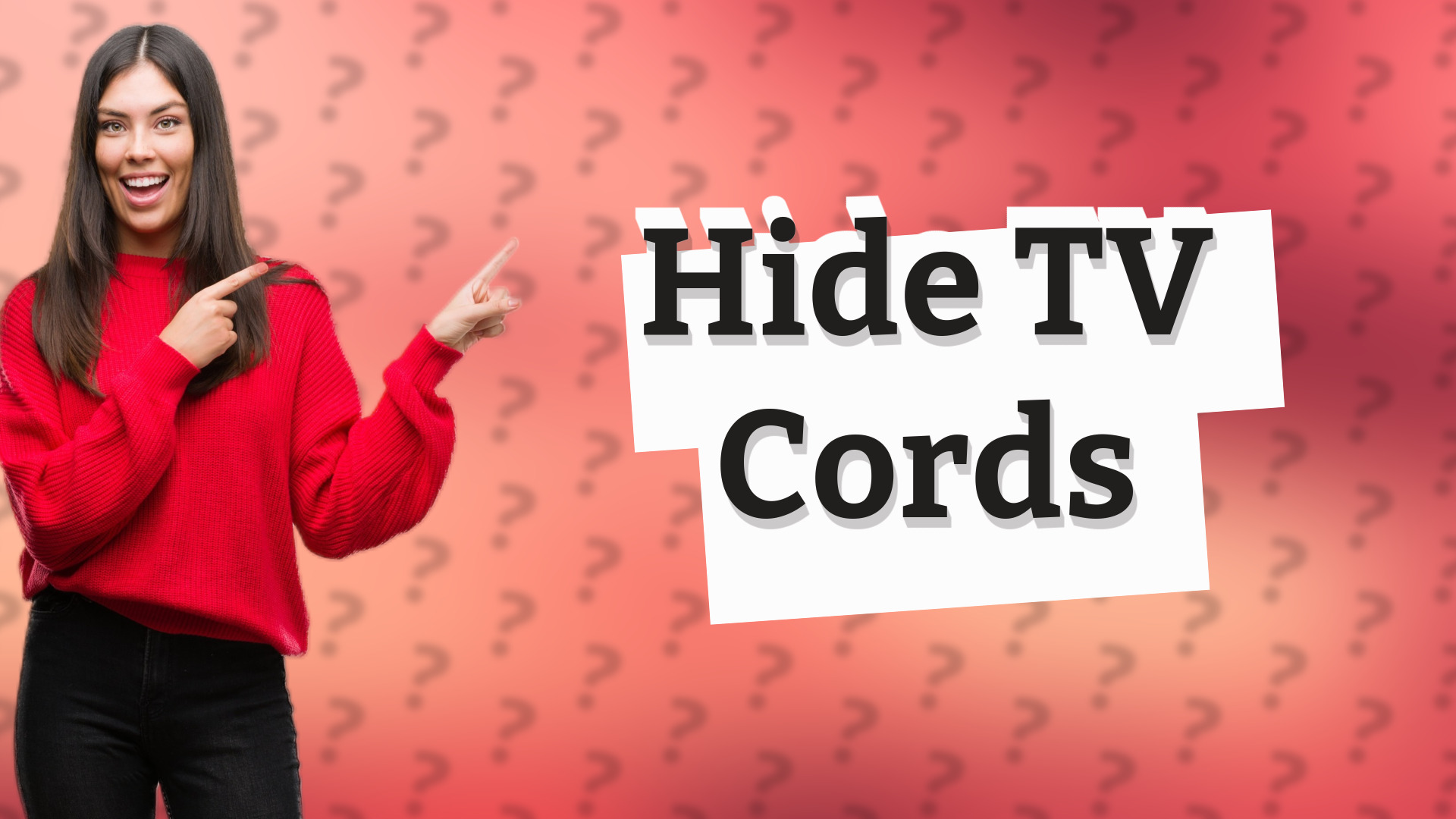 Hide TV Cords