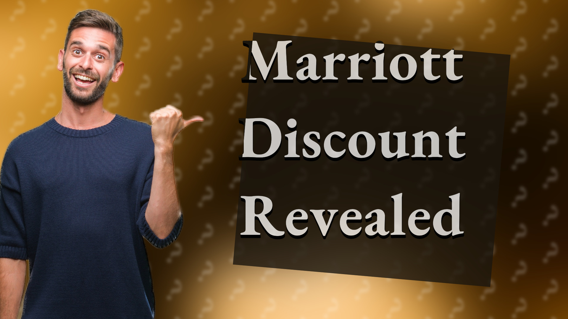 Marriott Discount Revealed