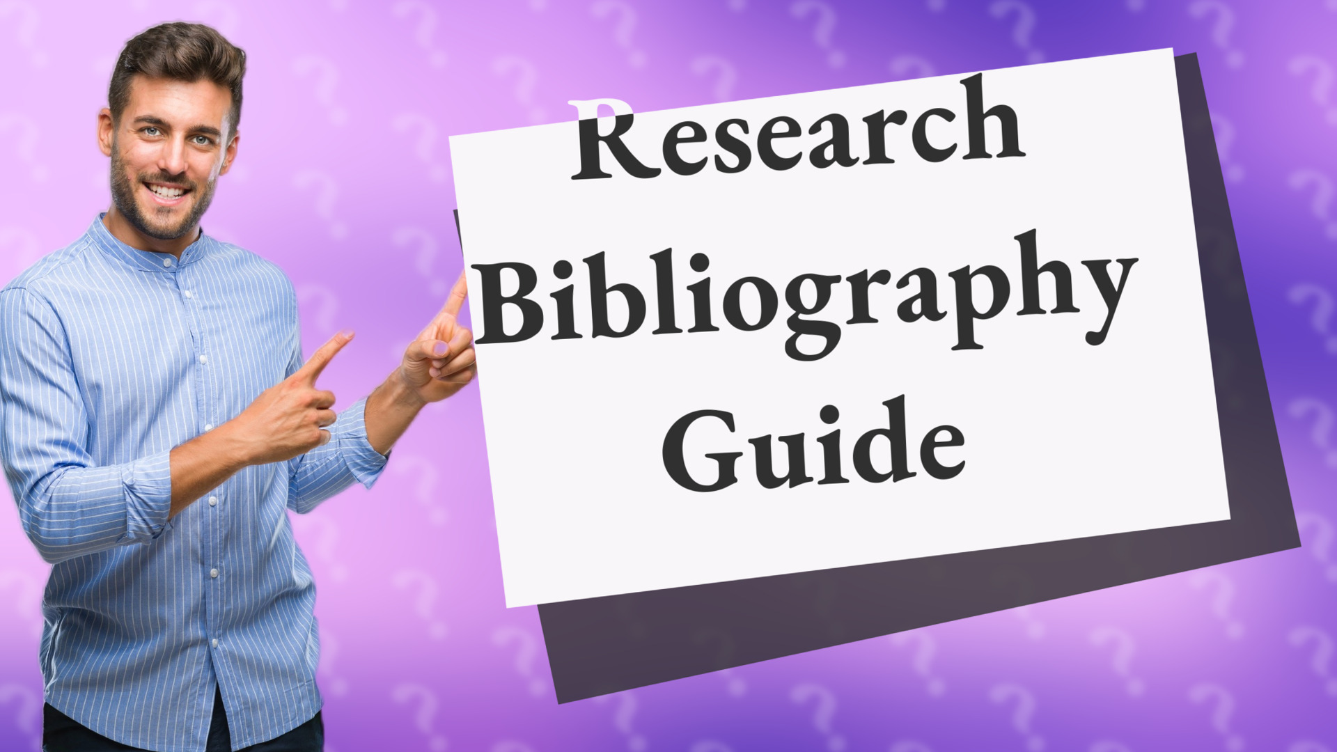Research Bibliography Guide