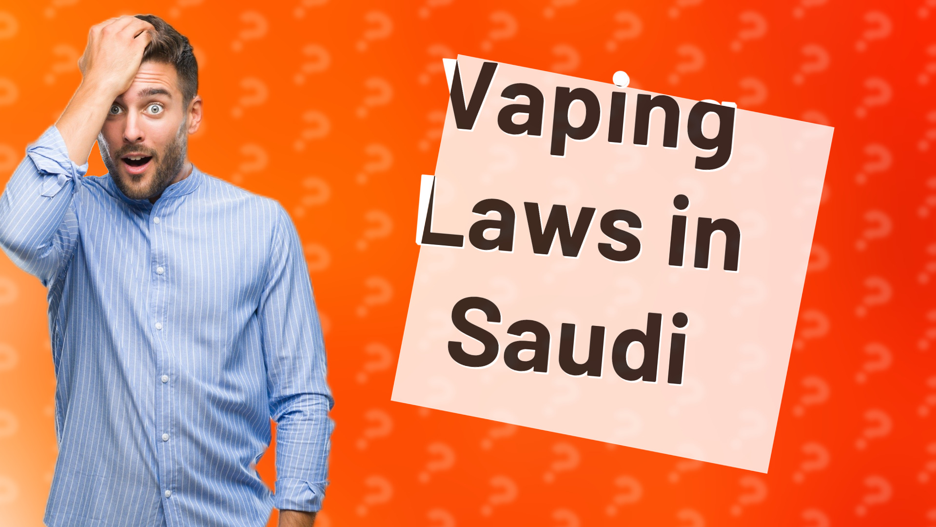 Vaping Laws in Saudi