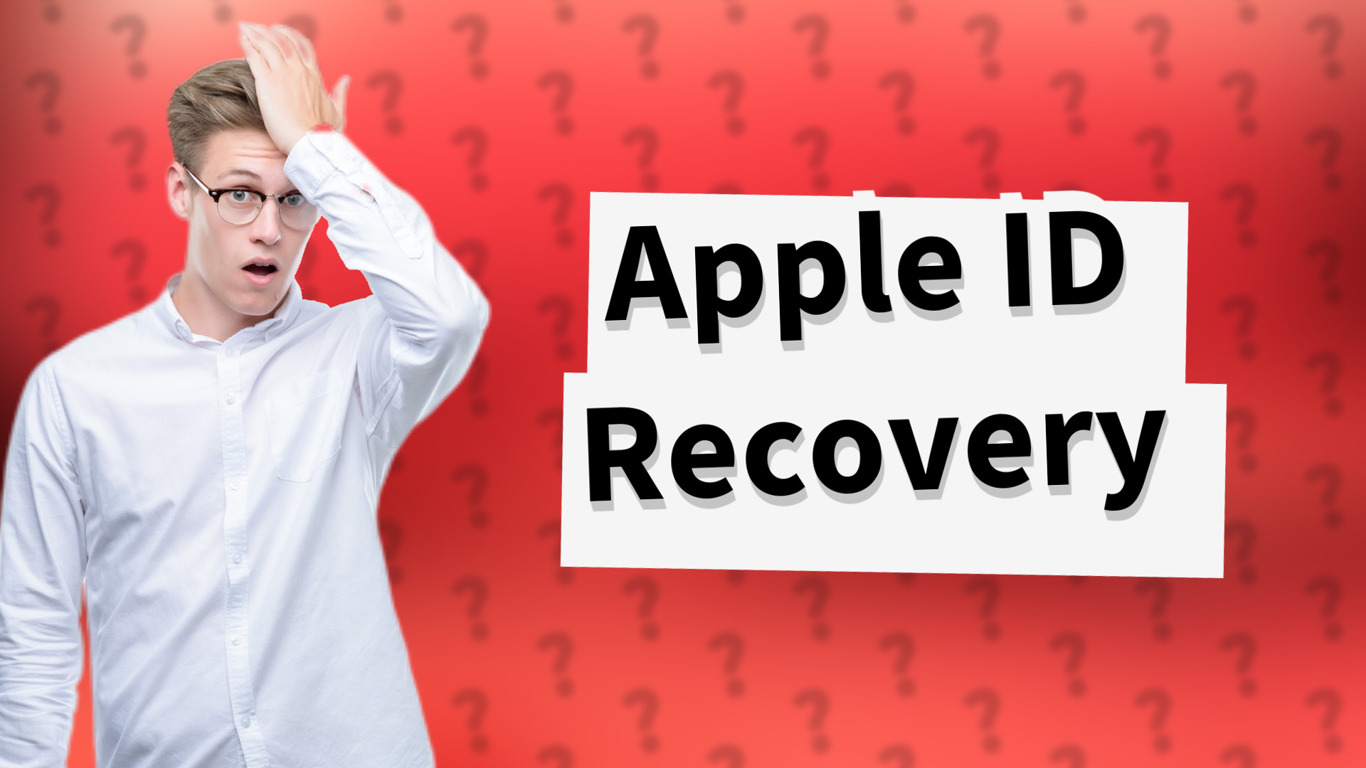 Apple ID Recovery