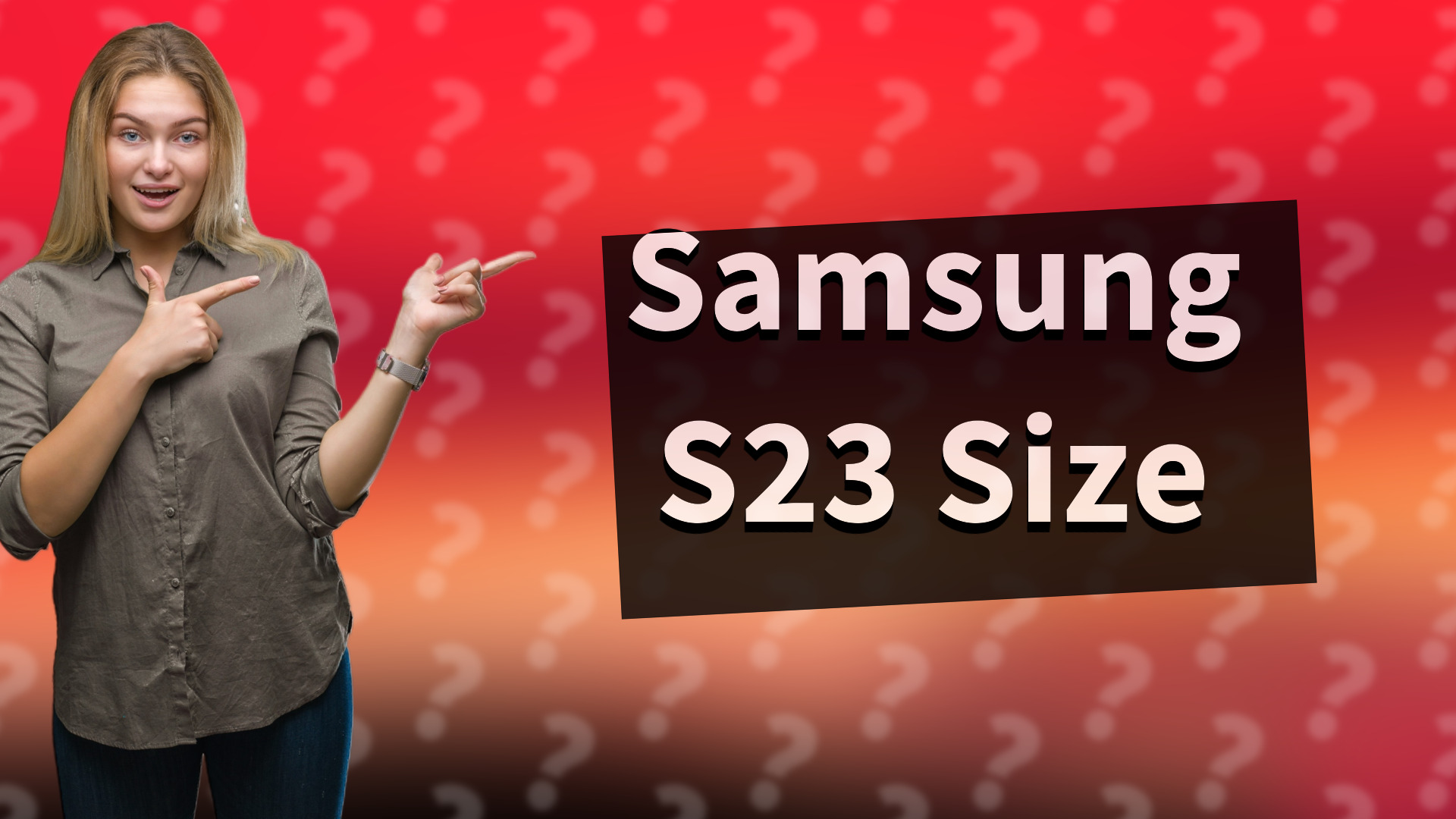 Samsung S23 Size