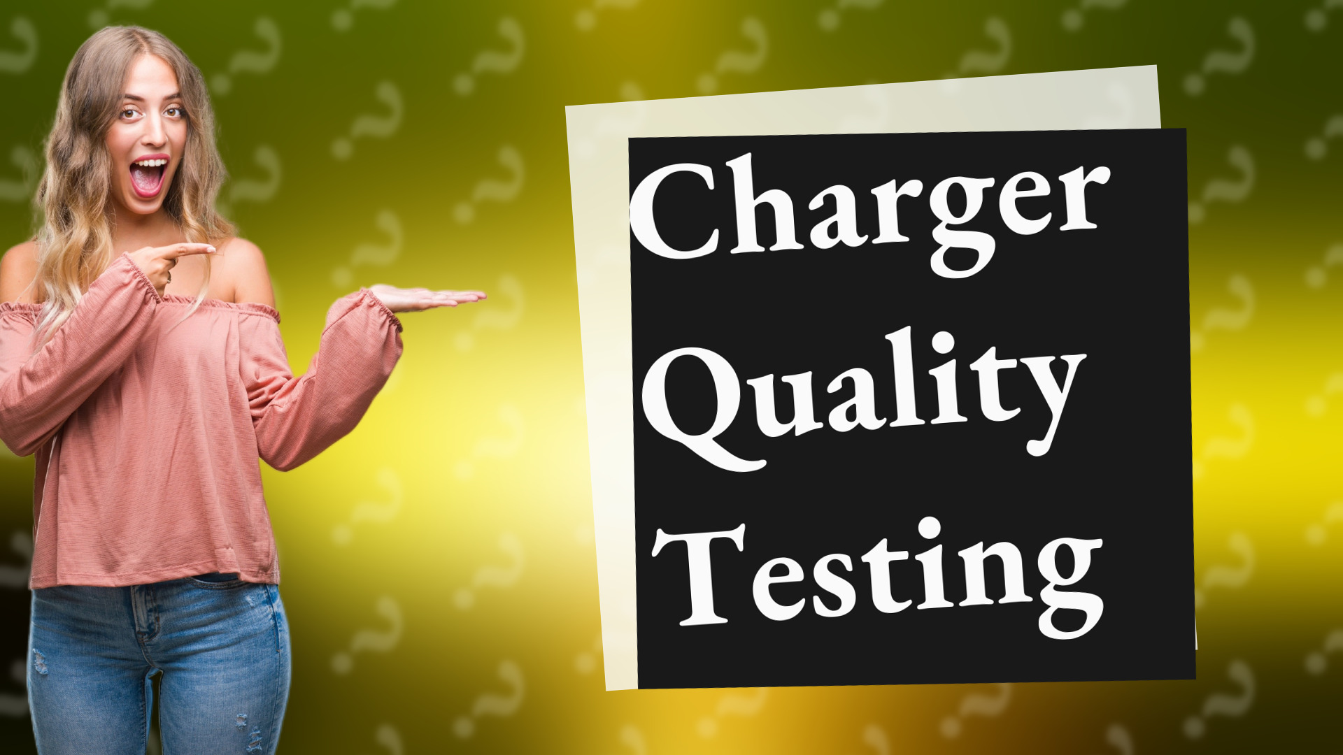 Charger Quality Testing
