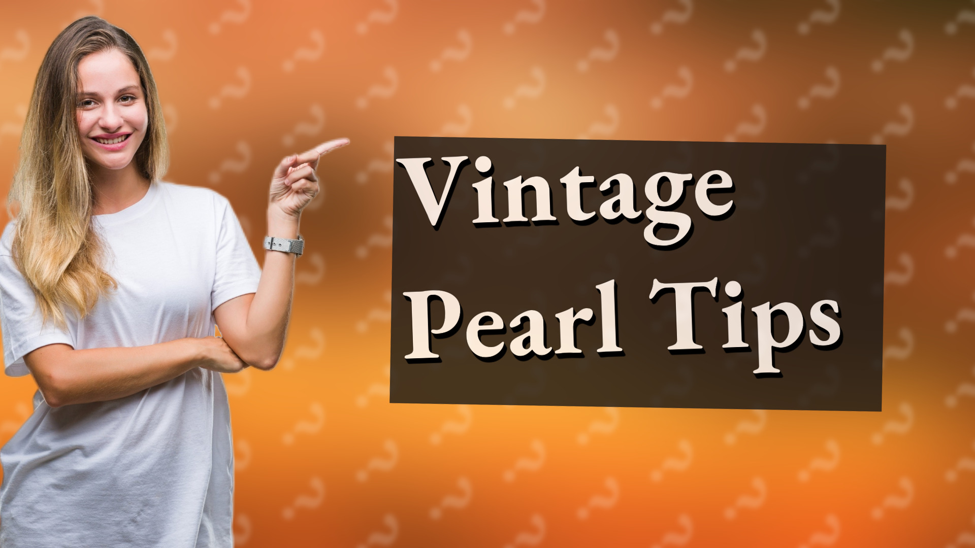 Vintage Pearl Tips