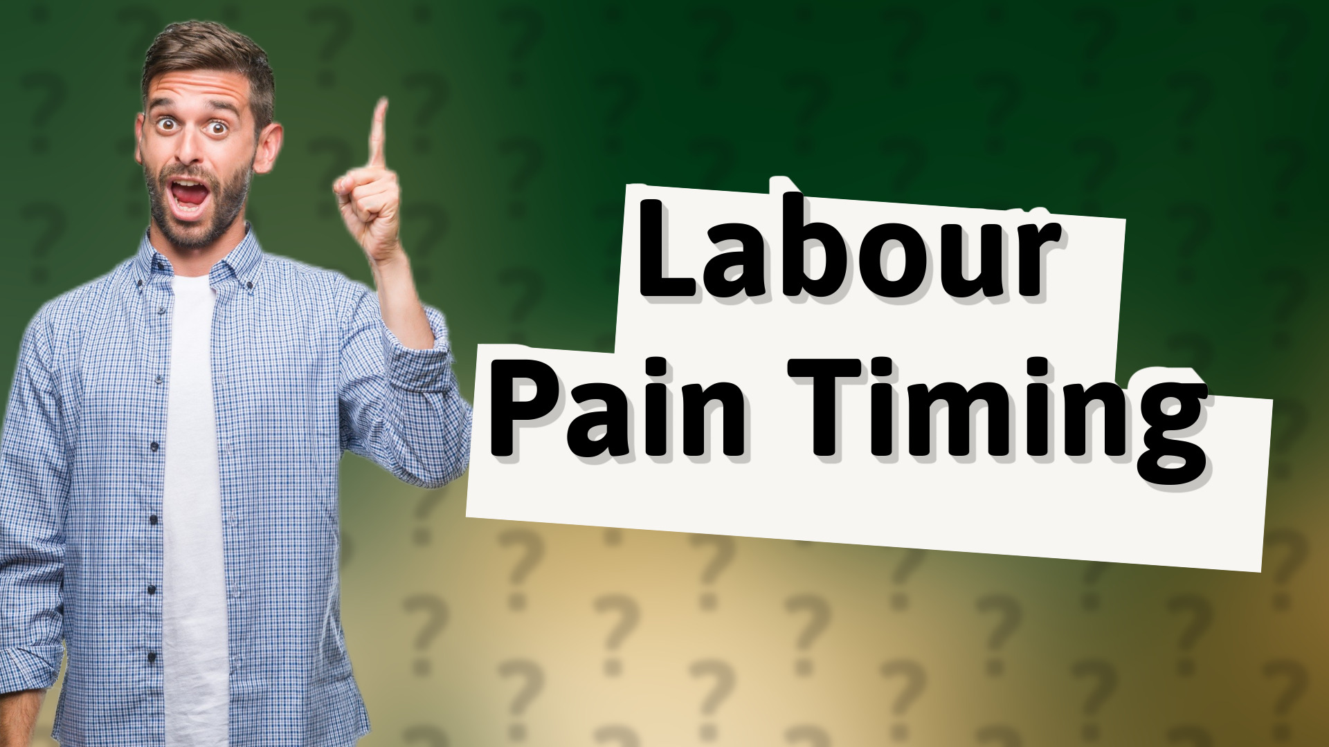 Labour Pain Timing
