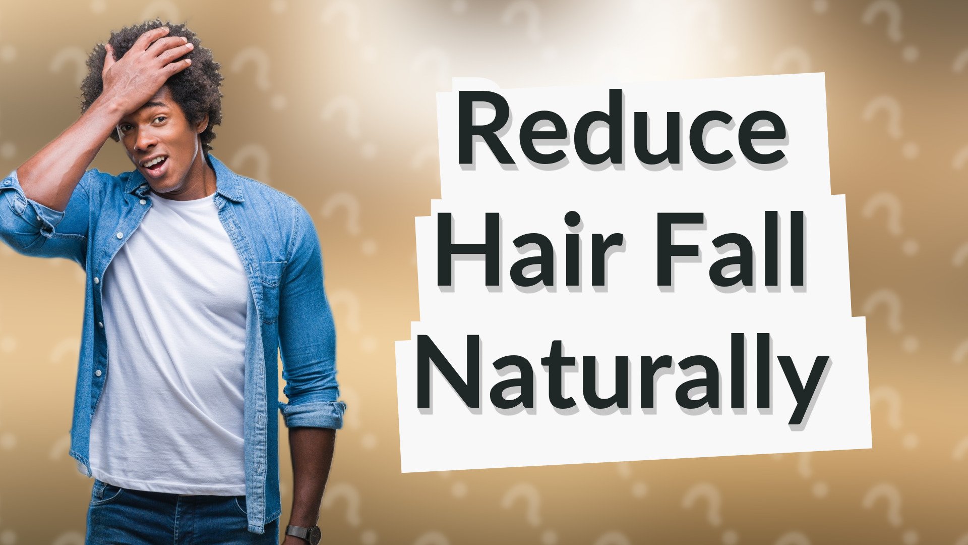 Reduce Hair Fall Naturally