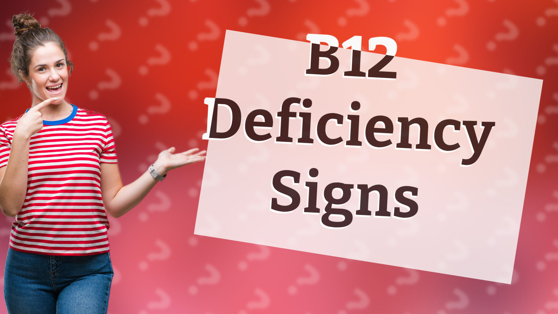 B12 Deficiency Signs
