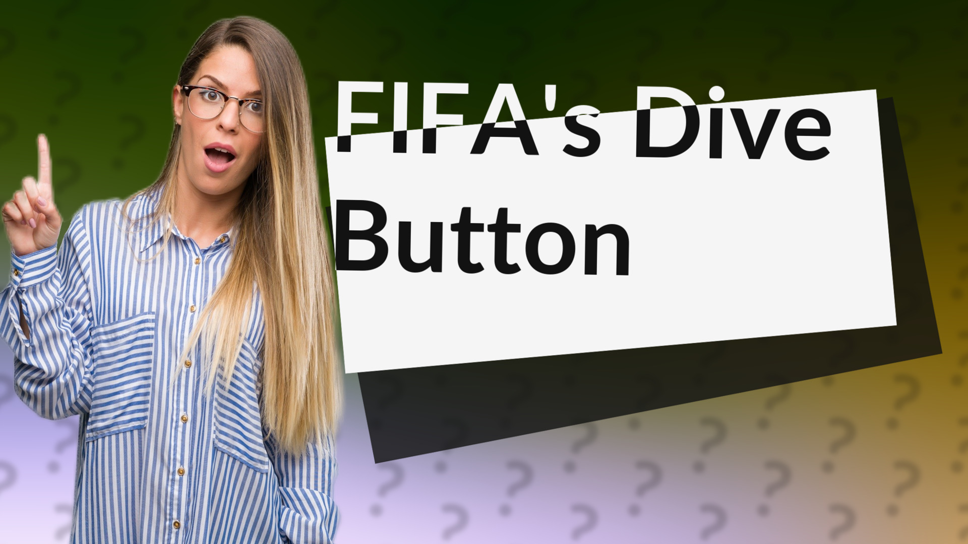 FIFA's Dive Button