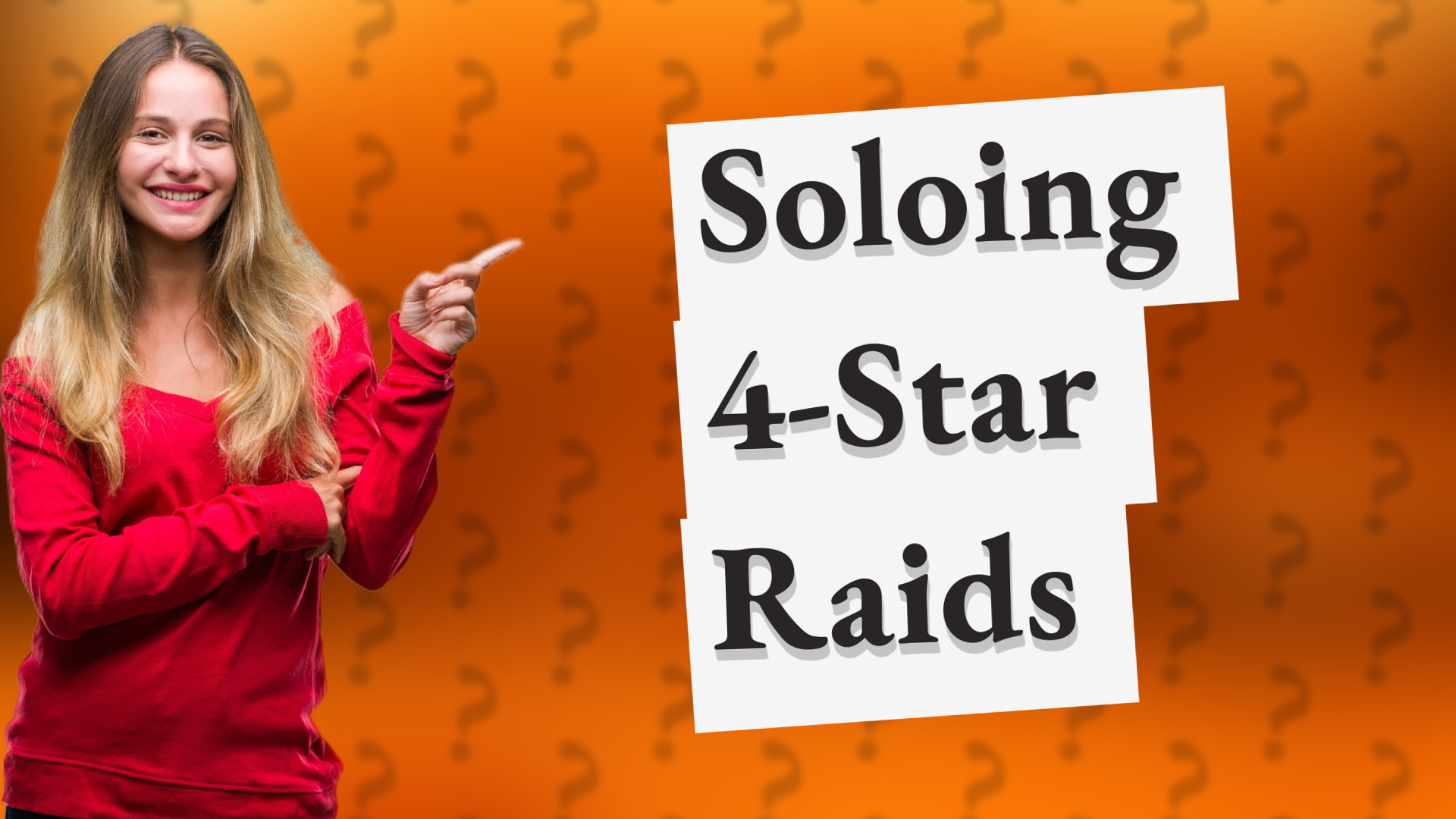 Soloing 4-Star Raids