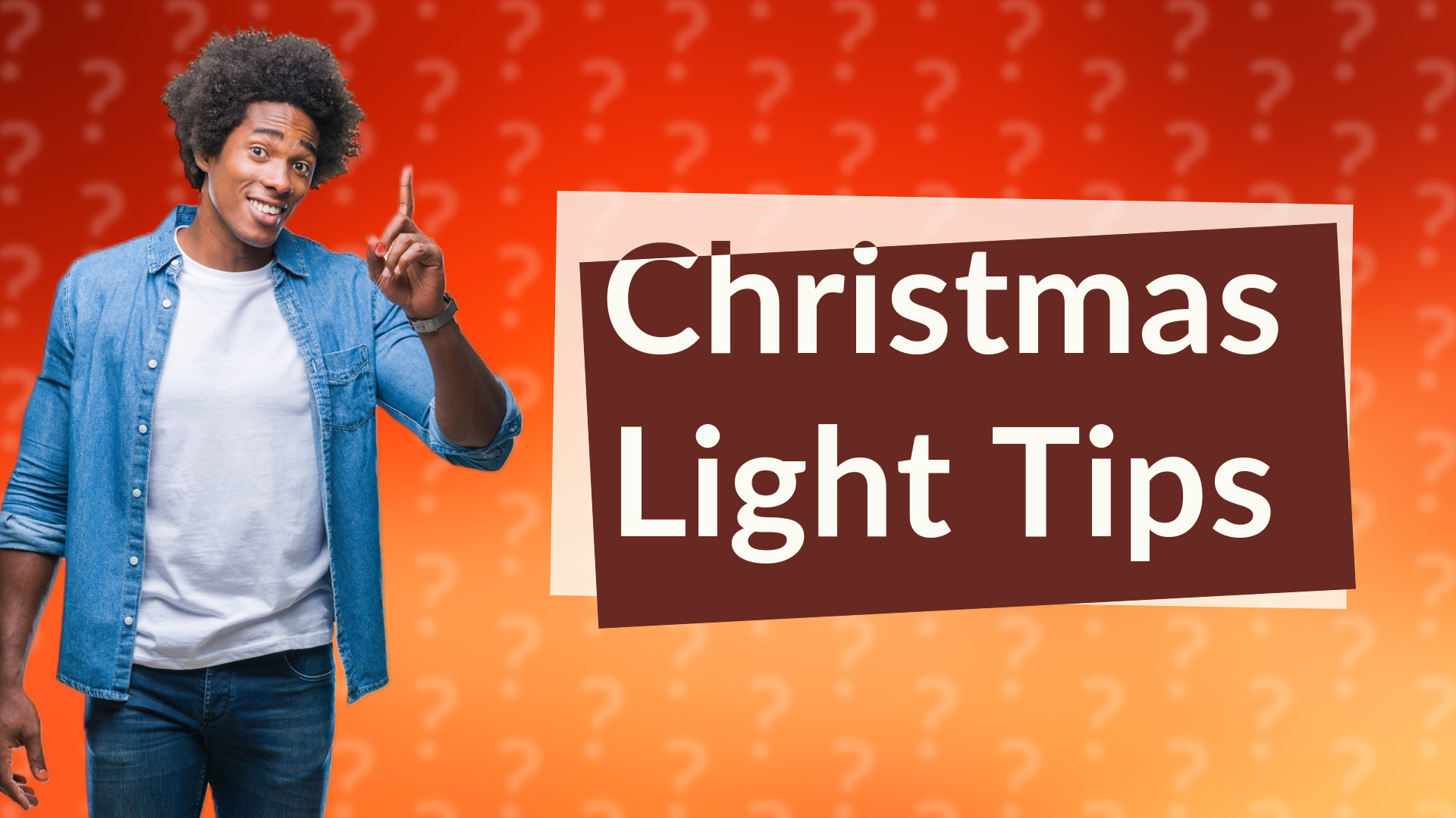 Christmas Light Tips
