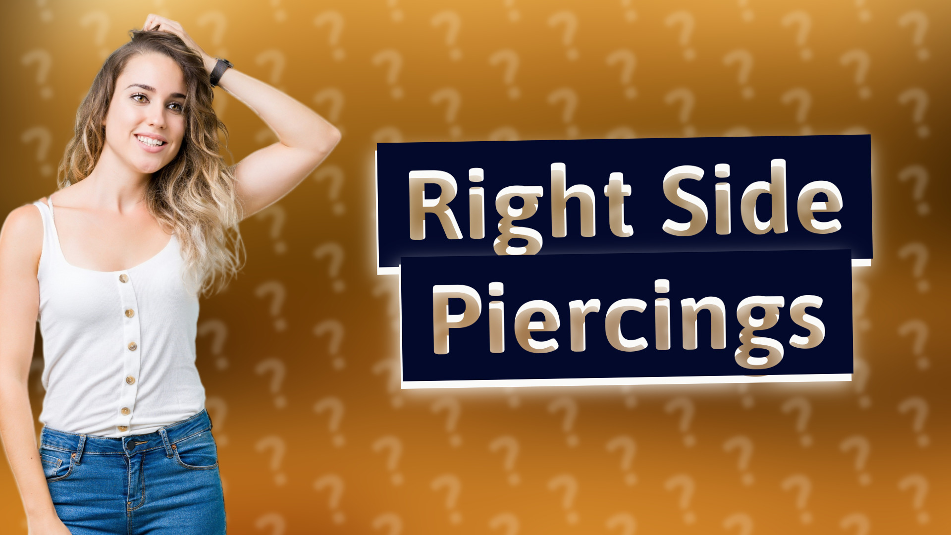 Right Side Piercings