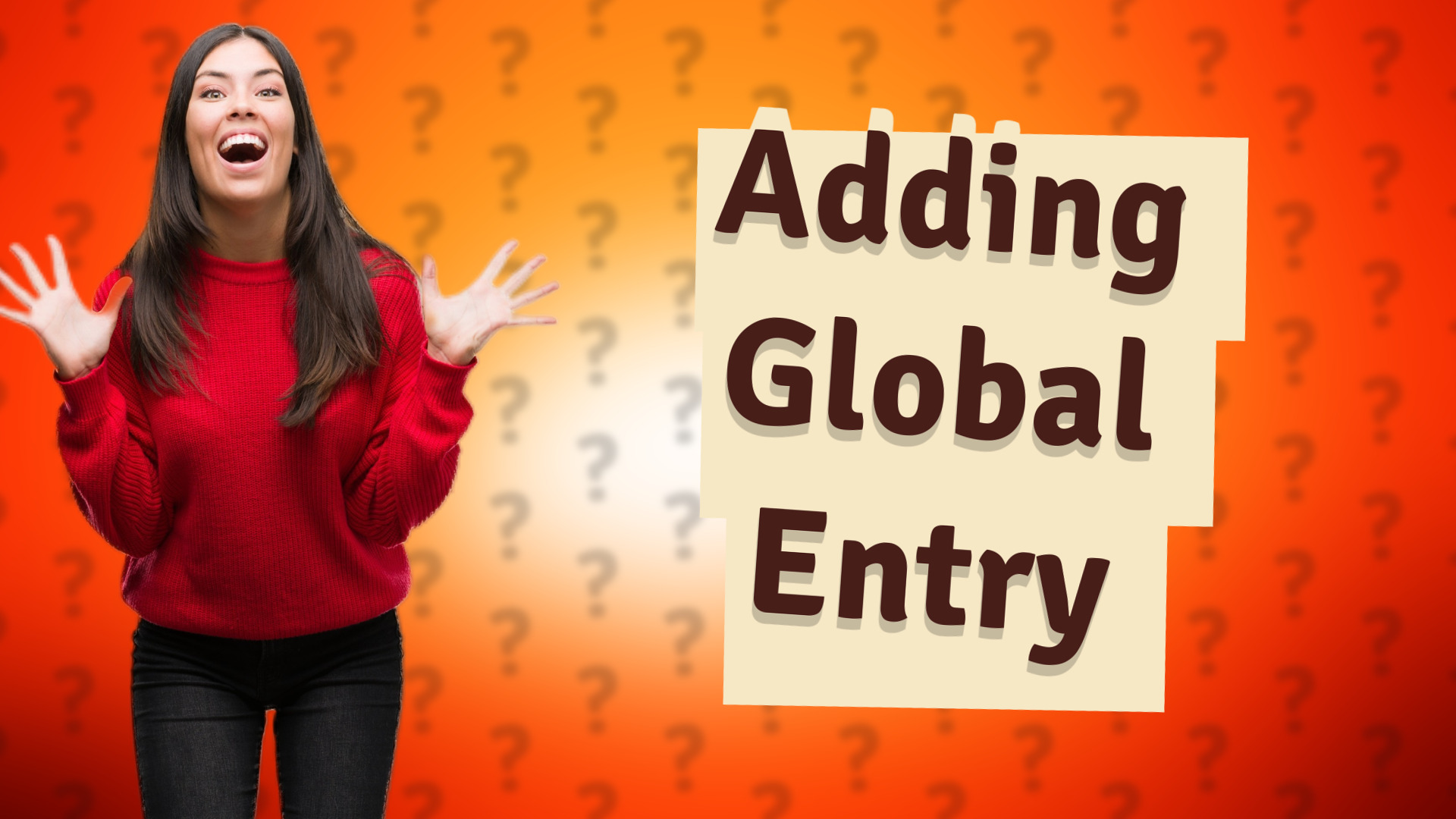 Adding Global Entry
