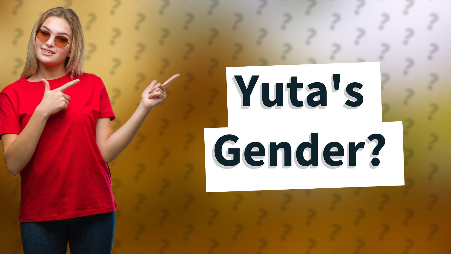 Yuta's Gender?