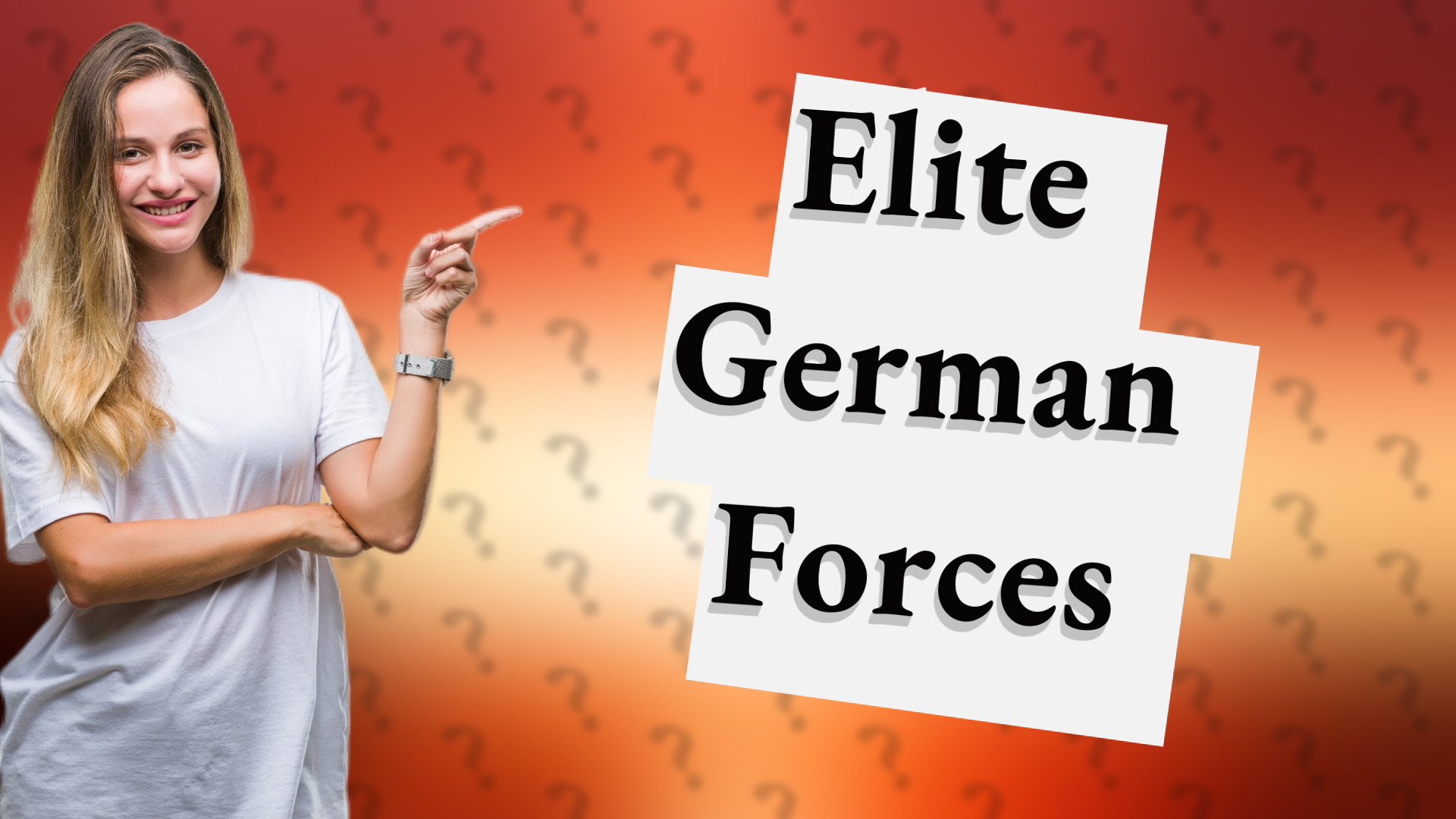 Elite German Forces