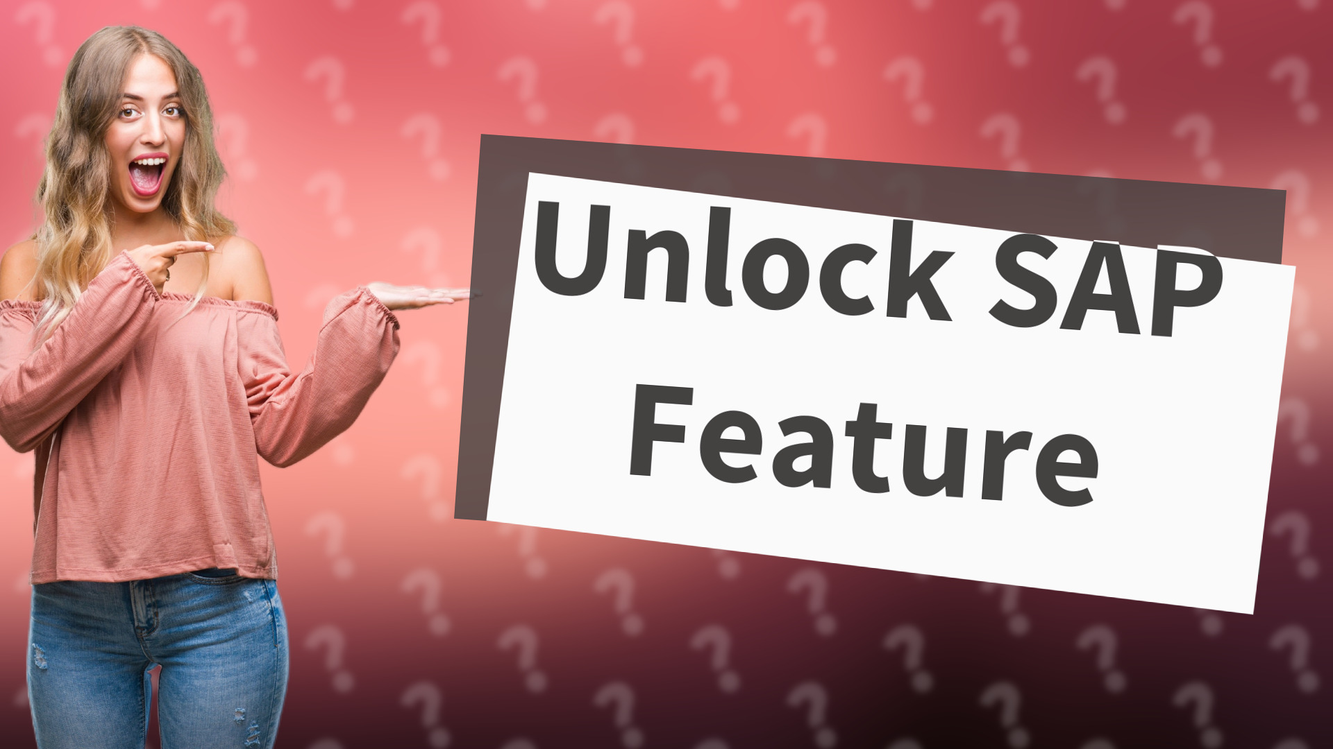 Unlock SAP Feature