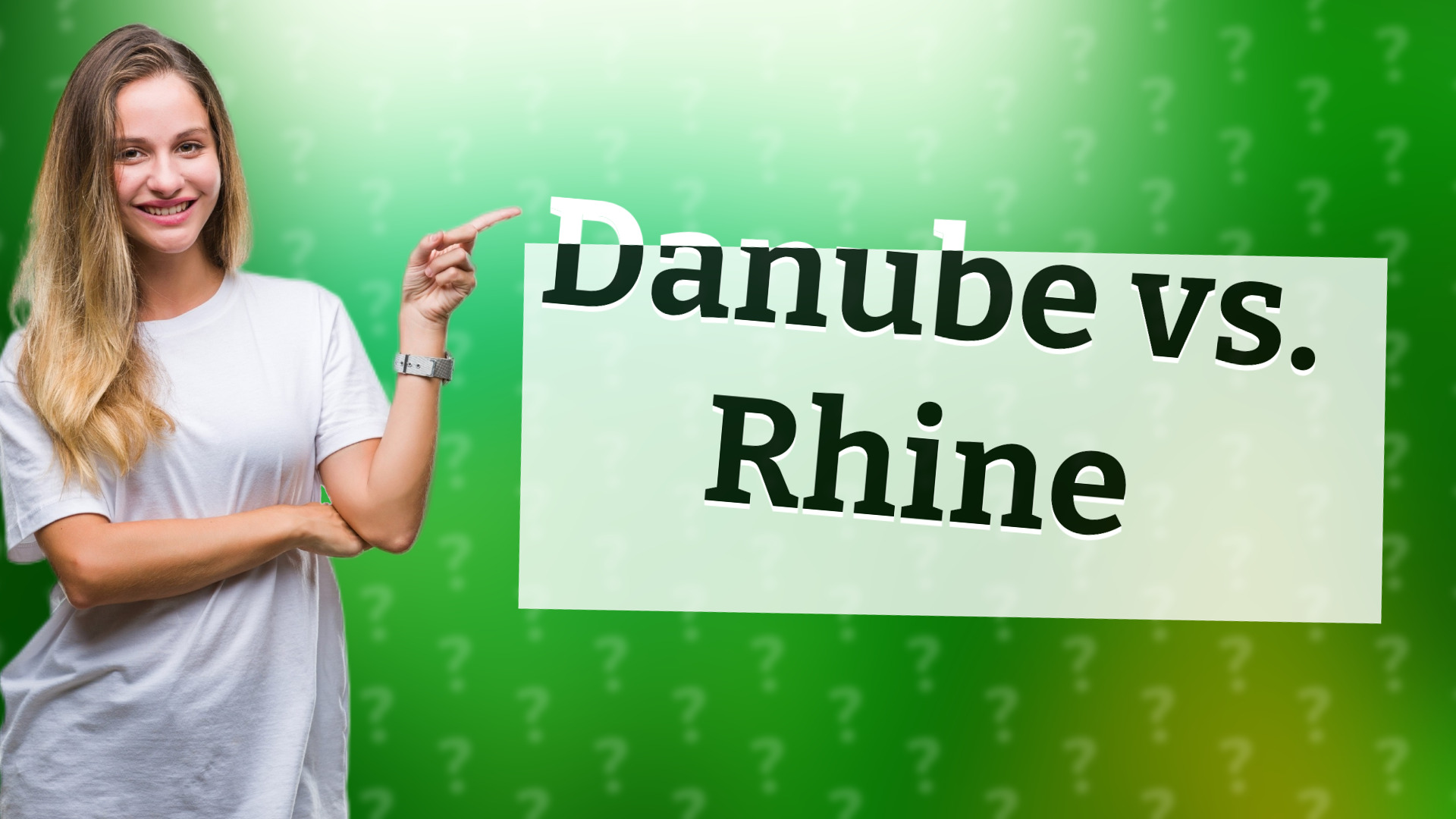 Danube vs. Rhine