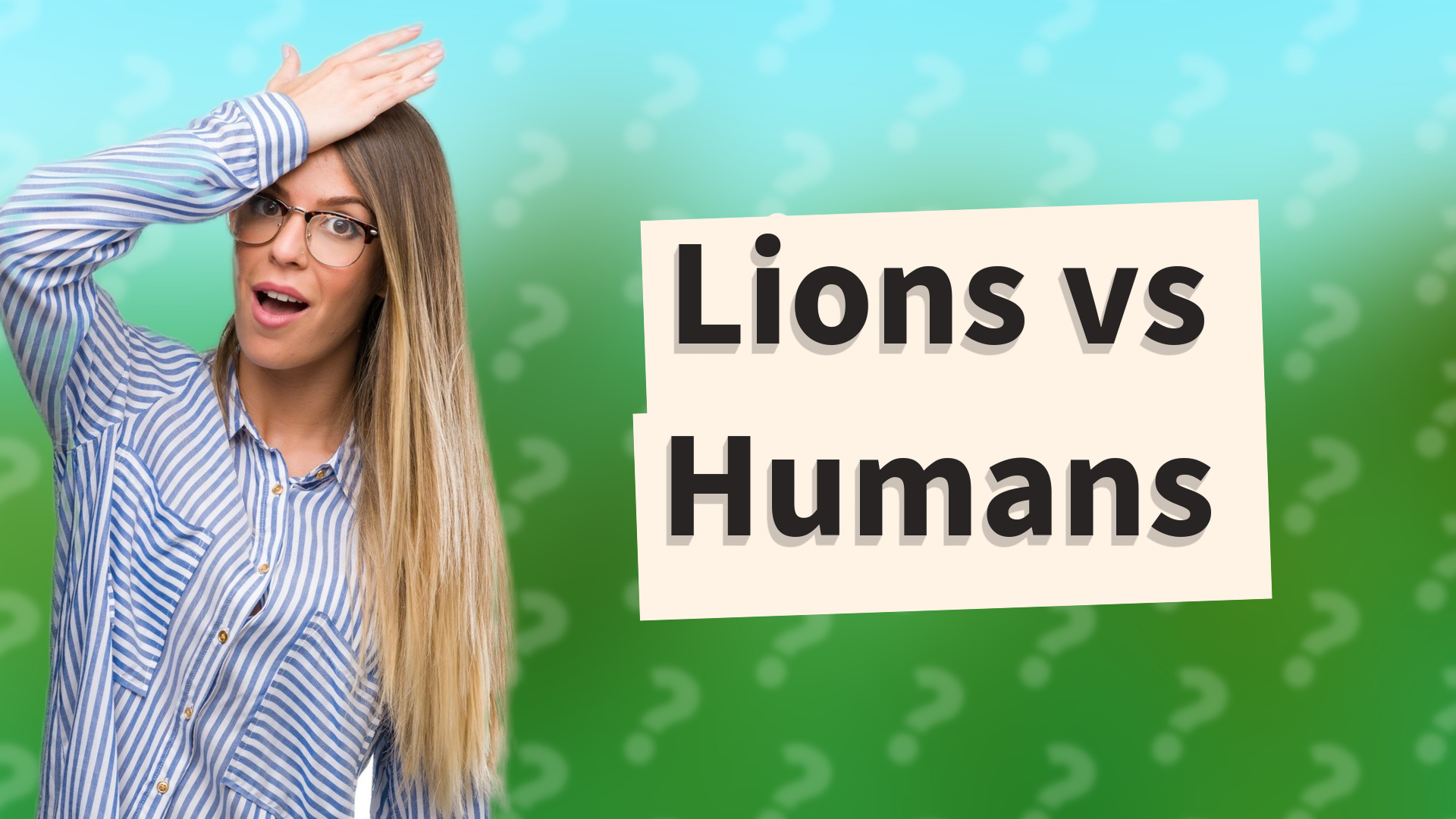 Lions vs Humans