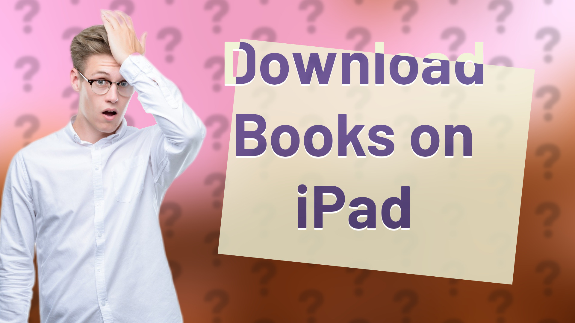 Download Books on iPad