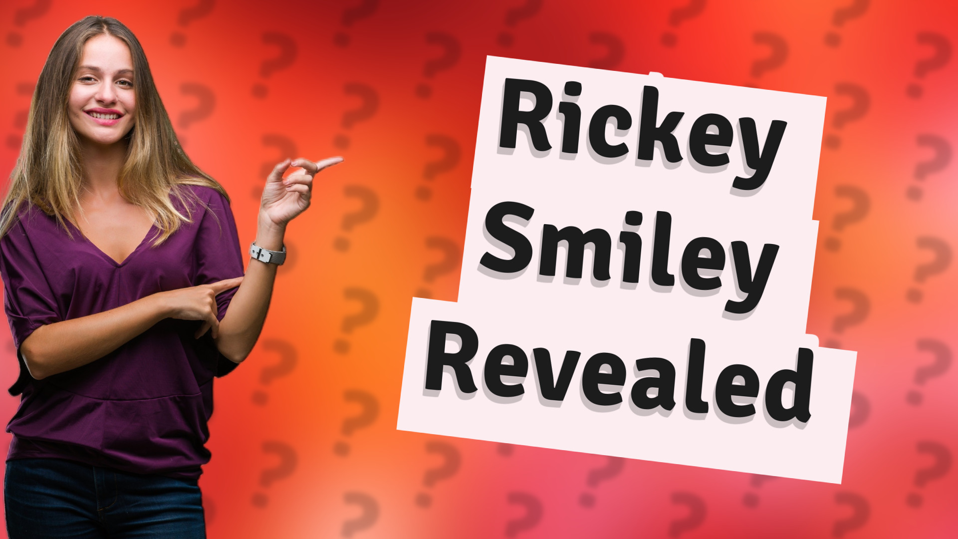 Rickey Smiley Revealed