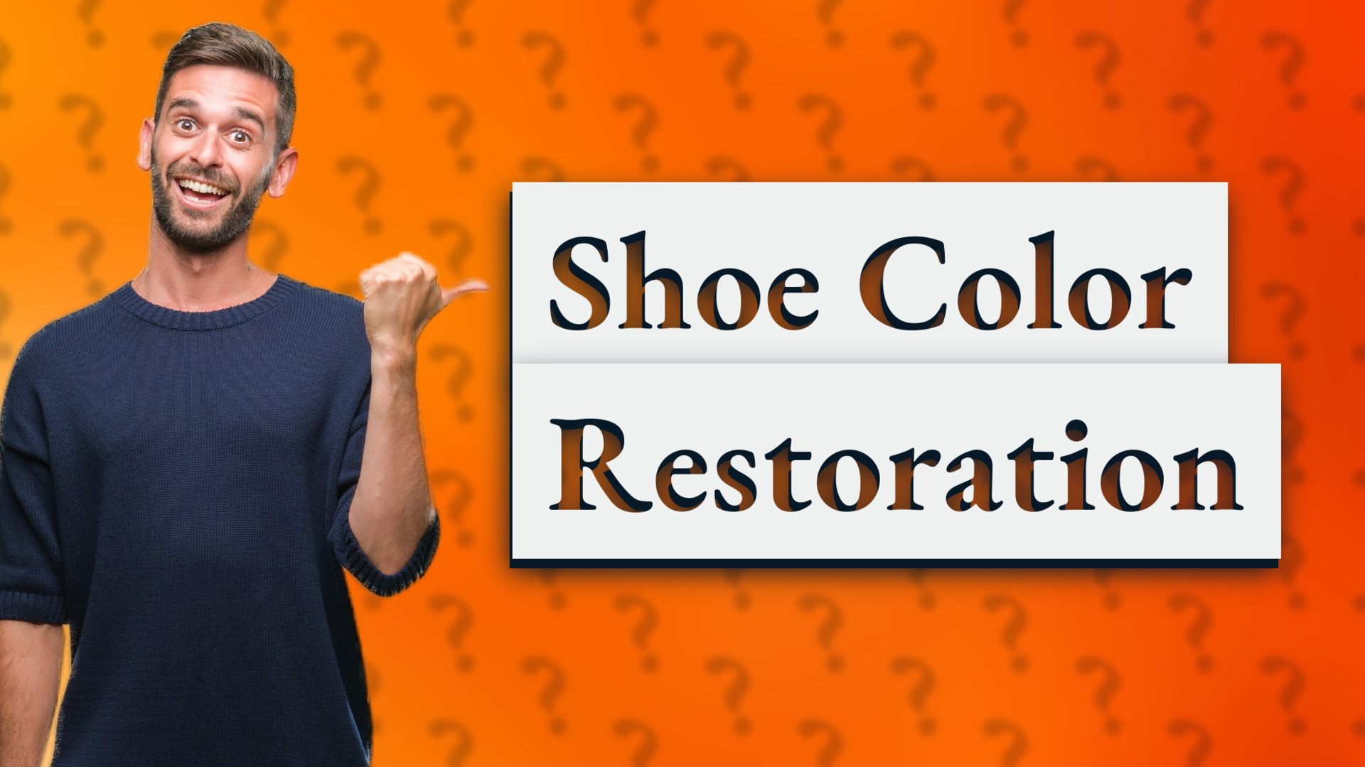 Shoe Color Restoration