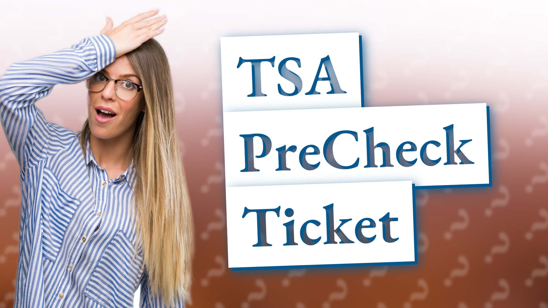 TSA PreCheck Ticket