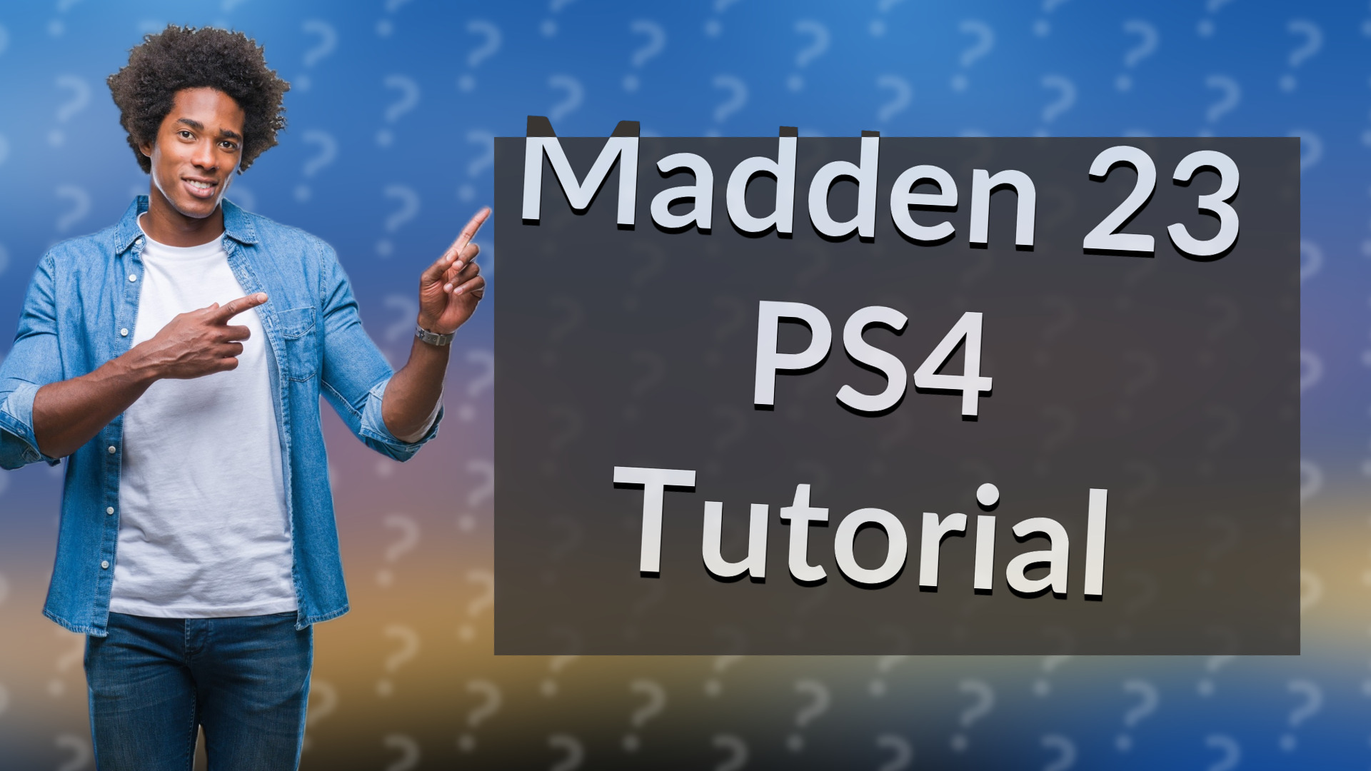 Madden 23 PS4 Tutorial