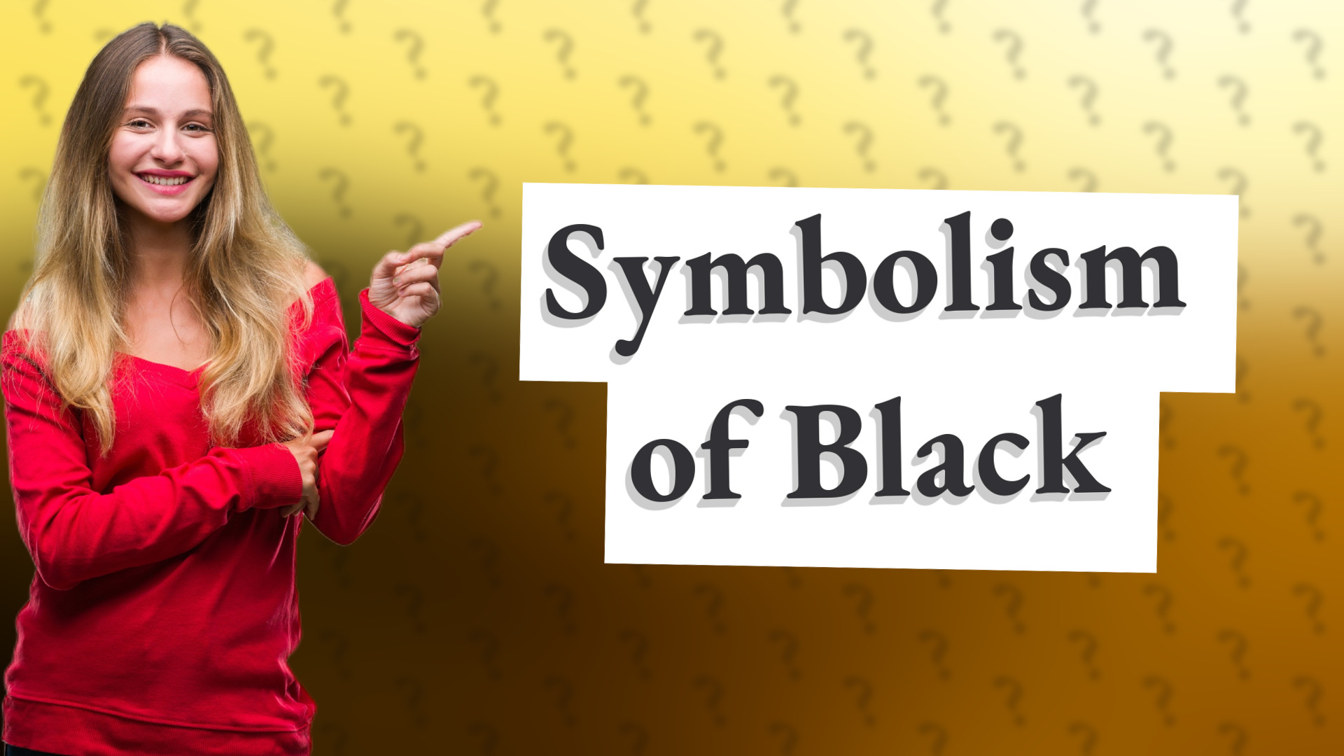 Symbolism of Black