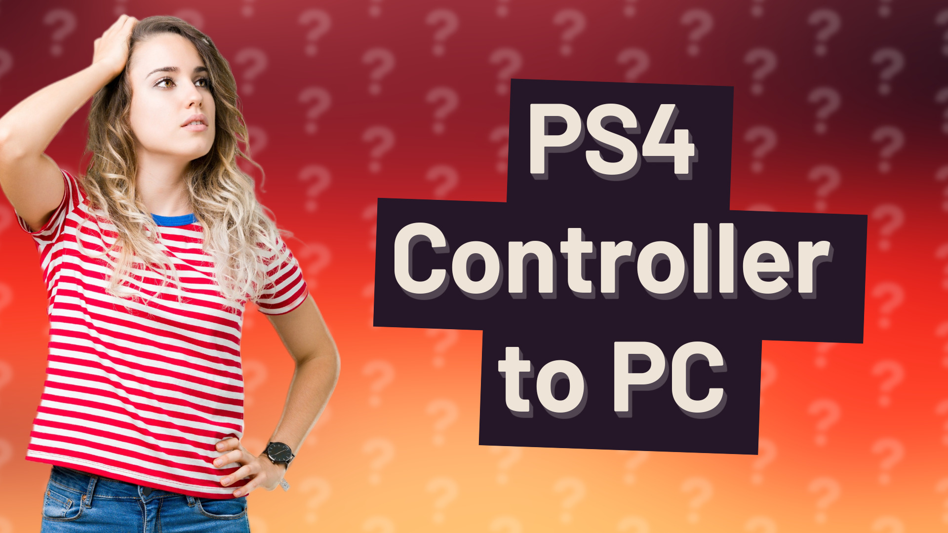 PS4 Controller to PC