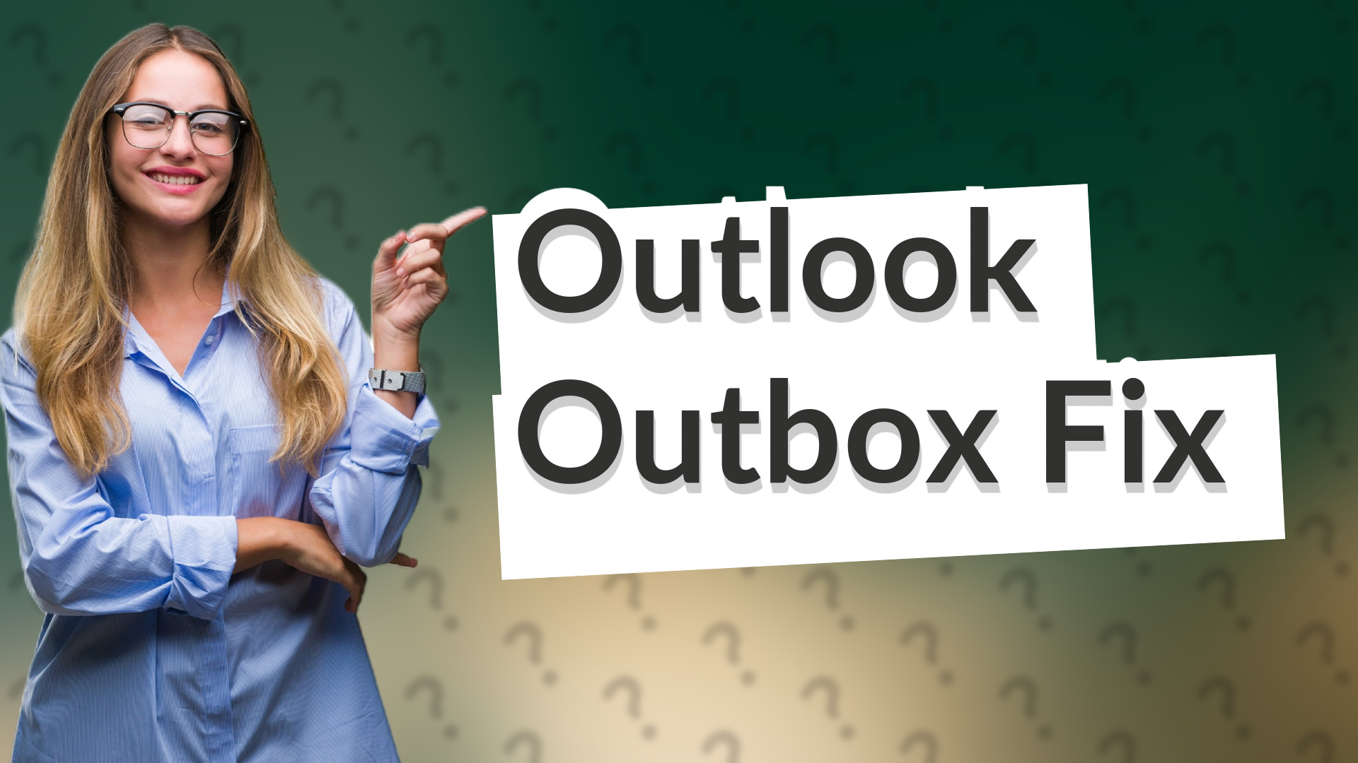 Outlook Outbox Fix