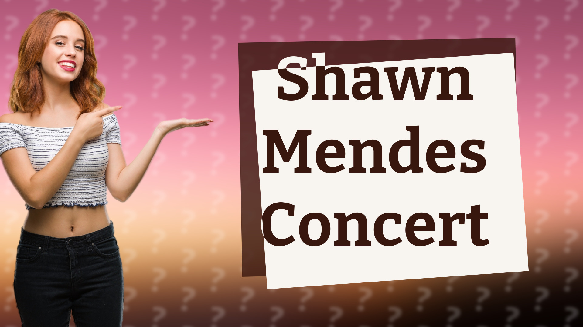 Shawn Mendes Concert