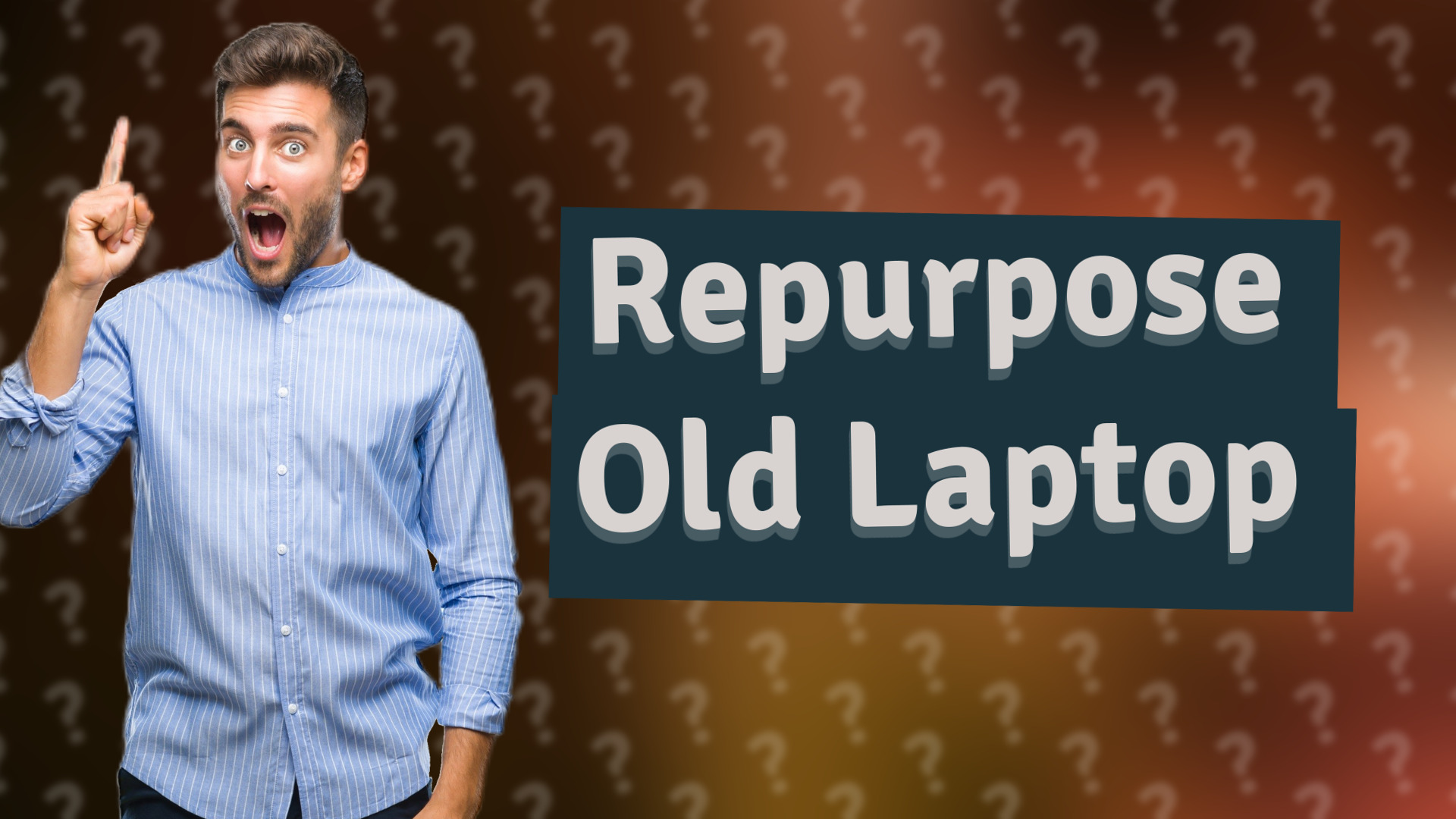 Repurpose Old Laptop