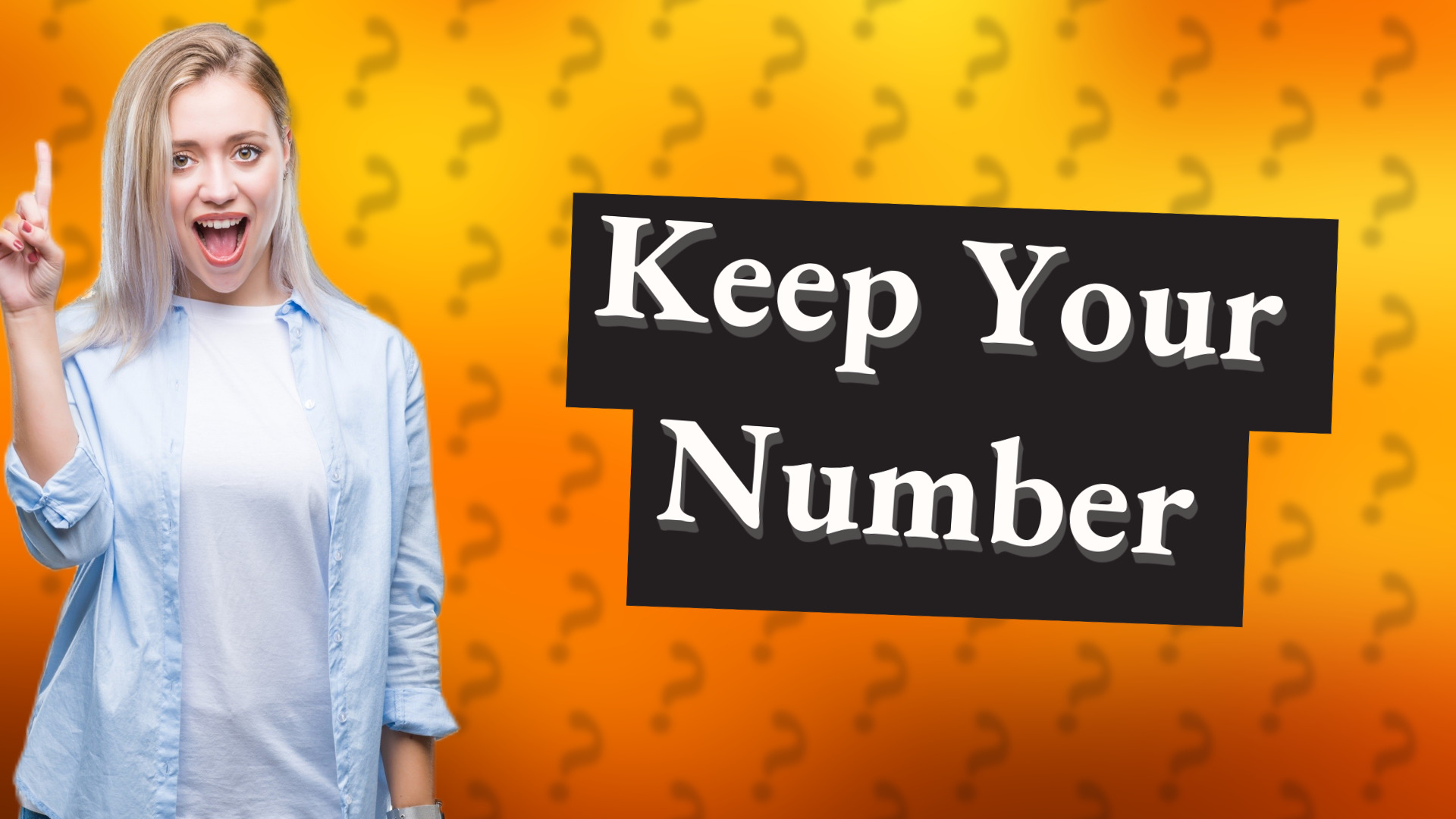 Keep Your Number