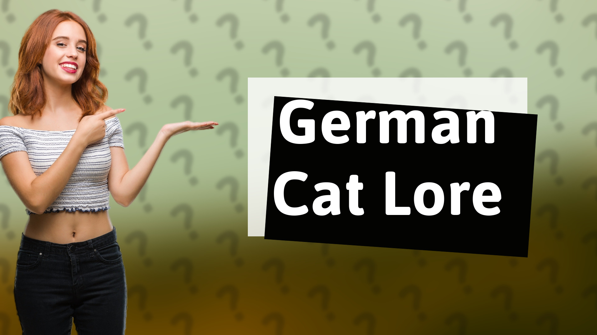 German Cat Lore