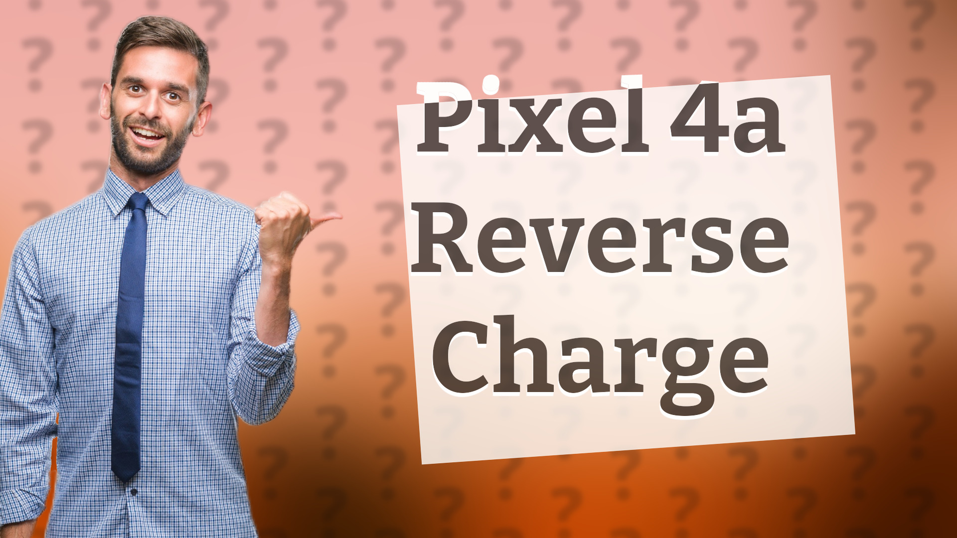 Pixel 4a Reverse Charge