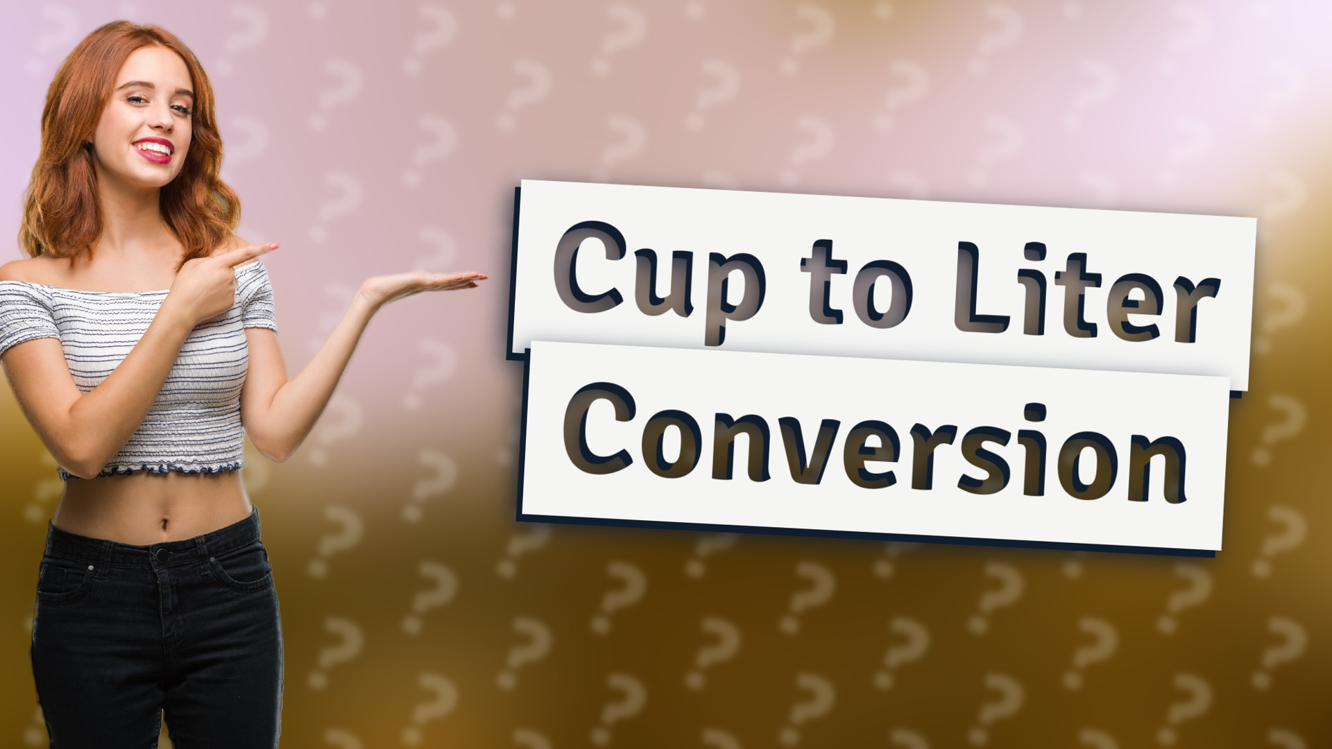 Cup to Liter Conversion