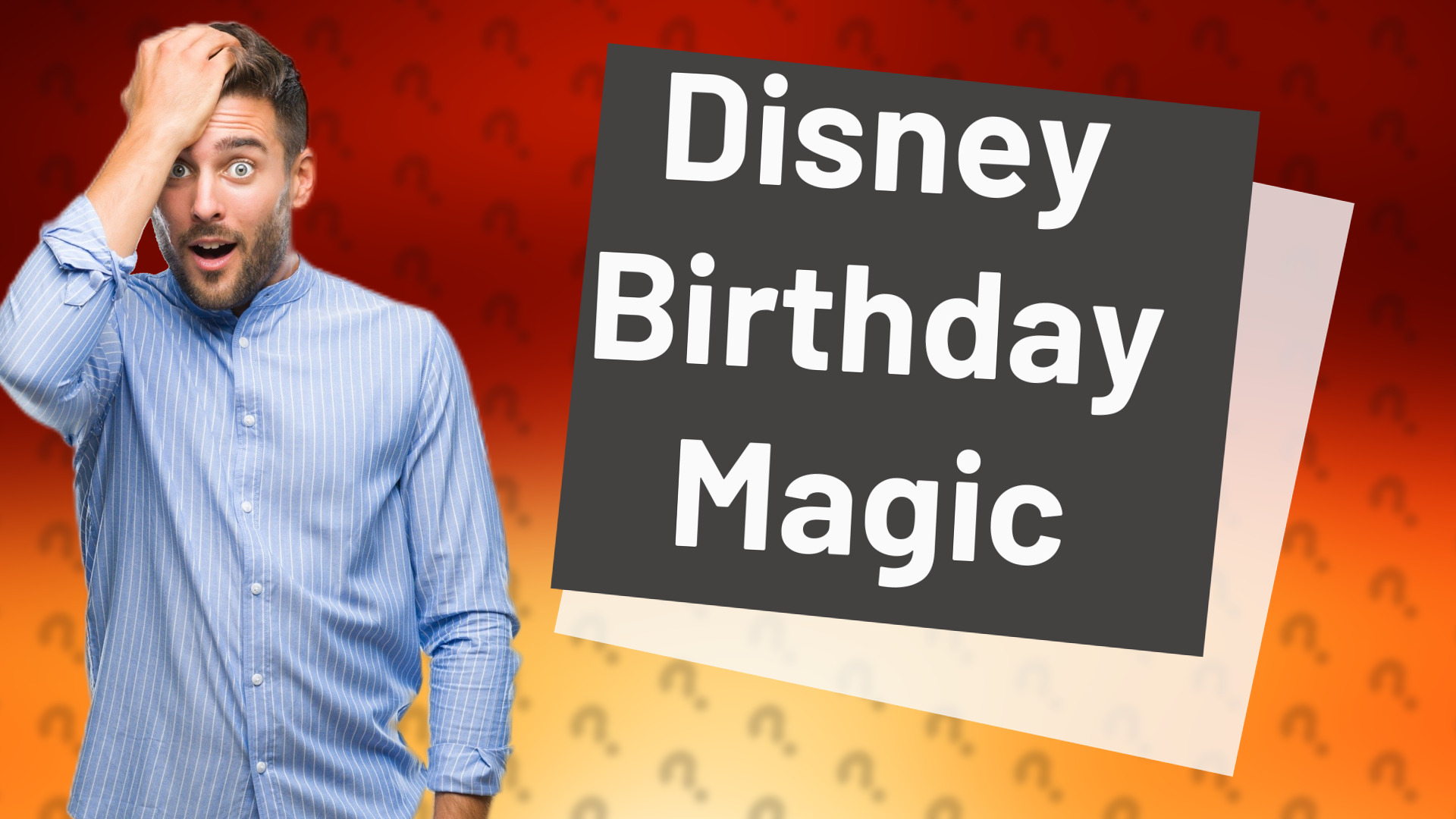 Disney Birthday Magic