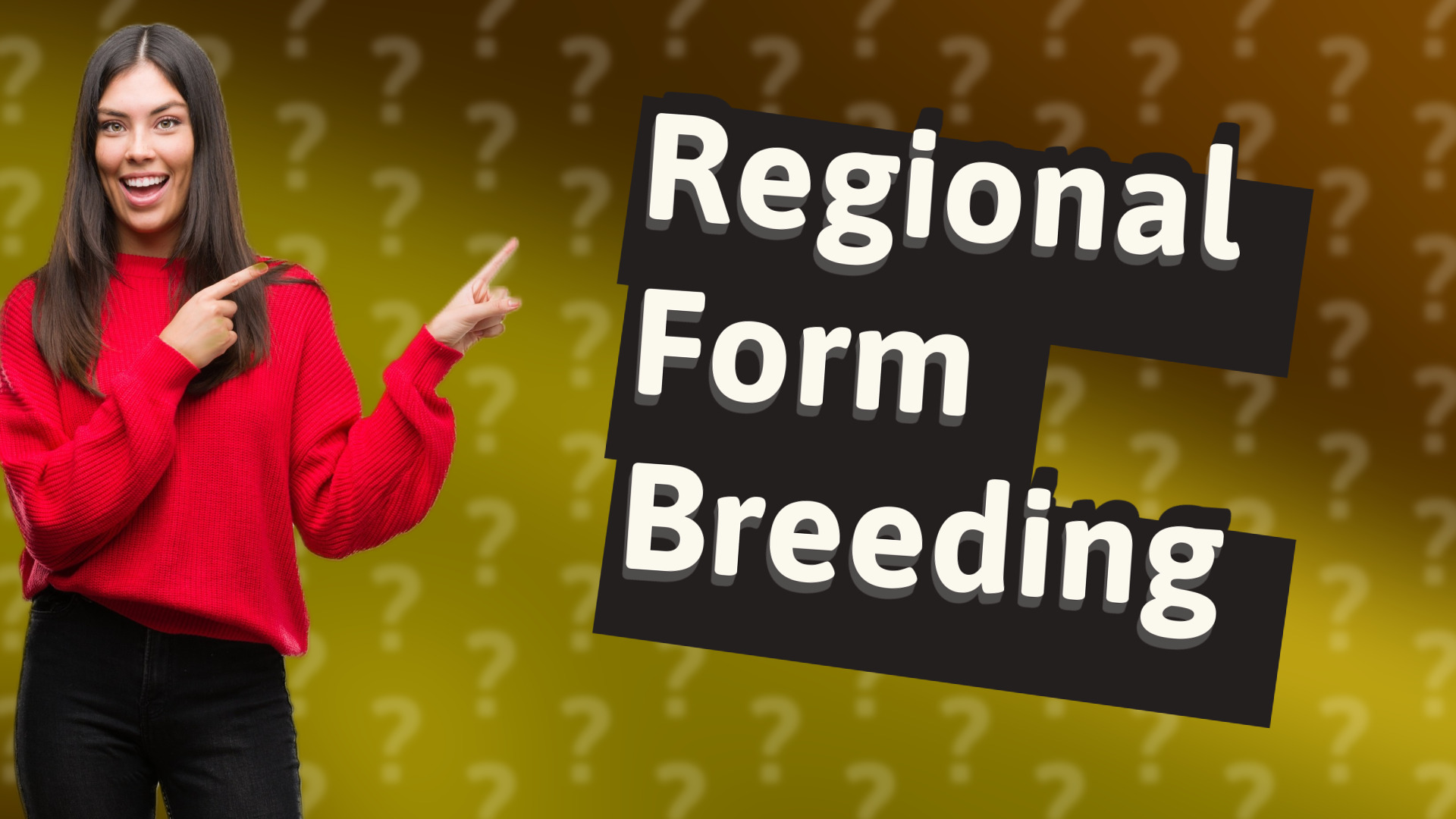 Regional Form Breeding