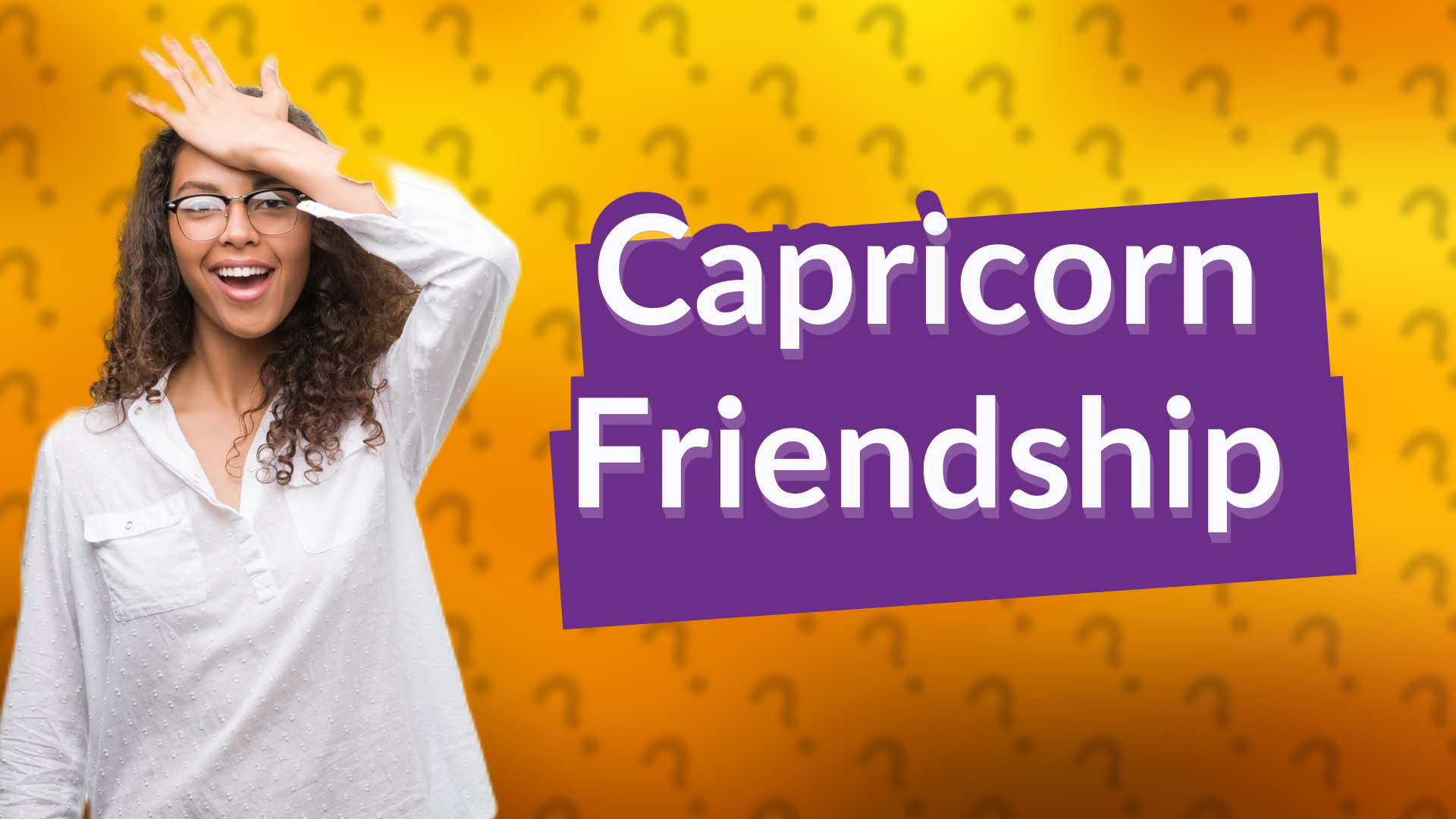 Capricorn Friendship