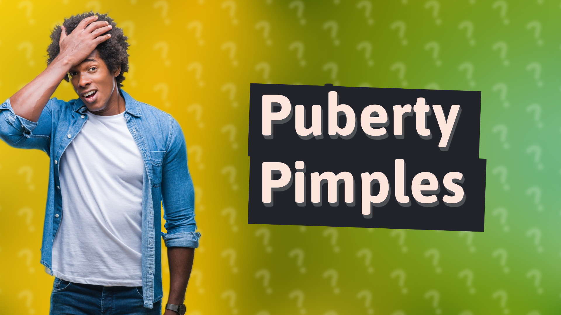 Puberty Pimples