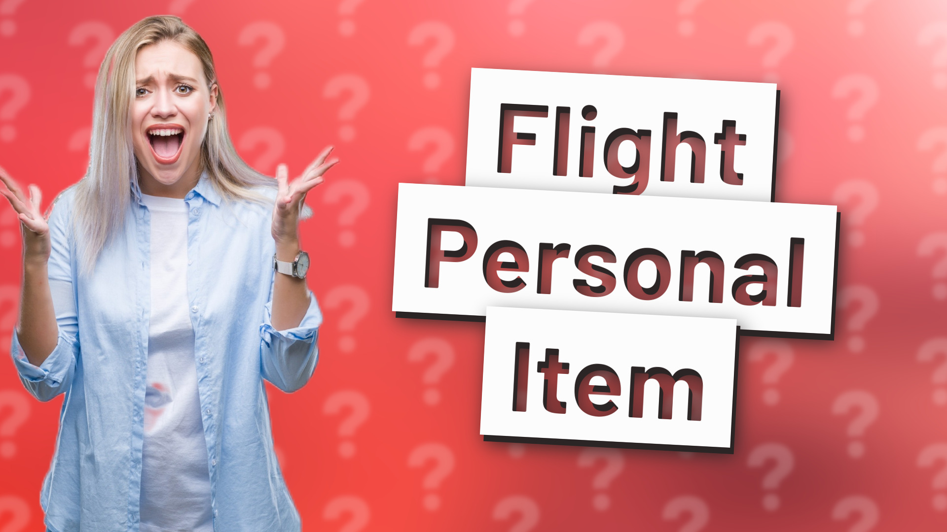 Flight Personal Item
