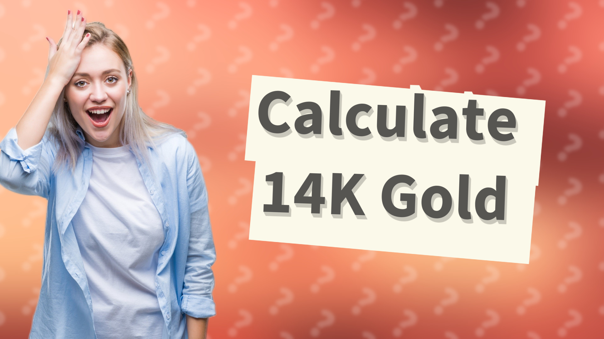 Calculate 14K Gold