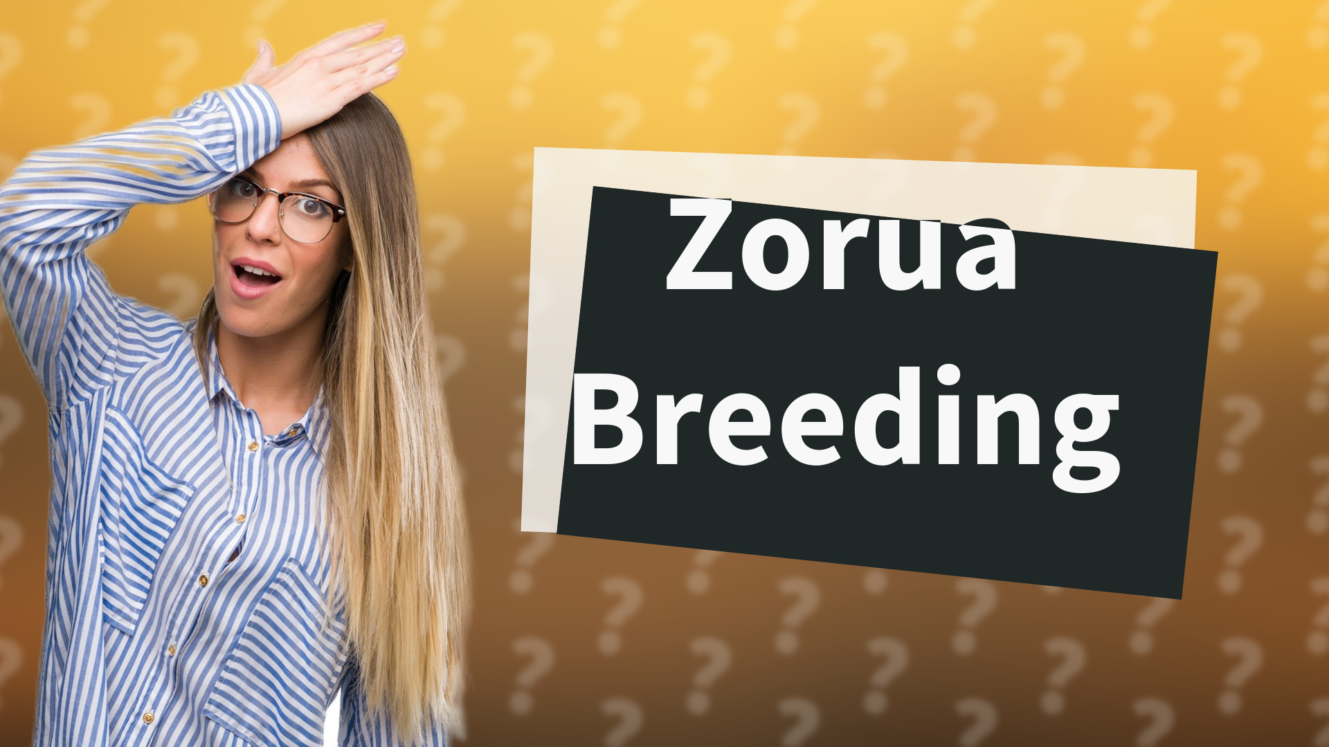 Zorua Breeding