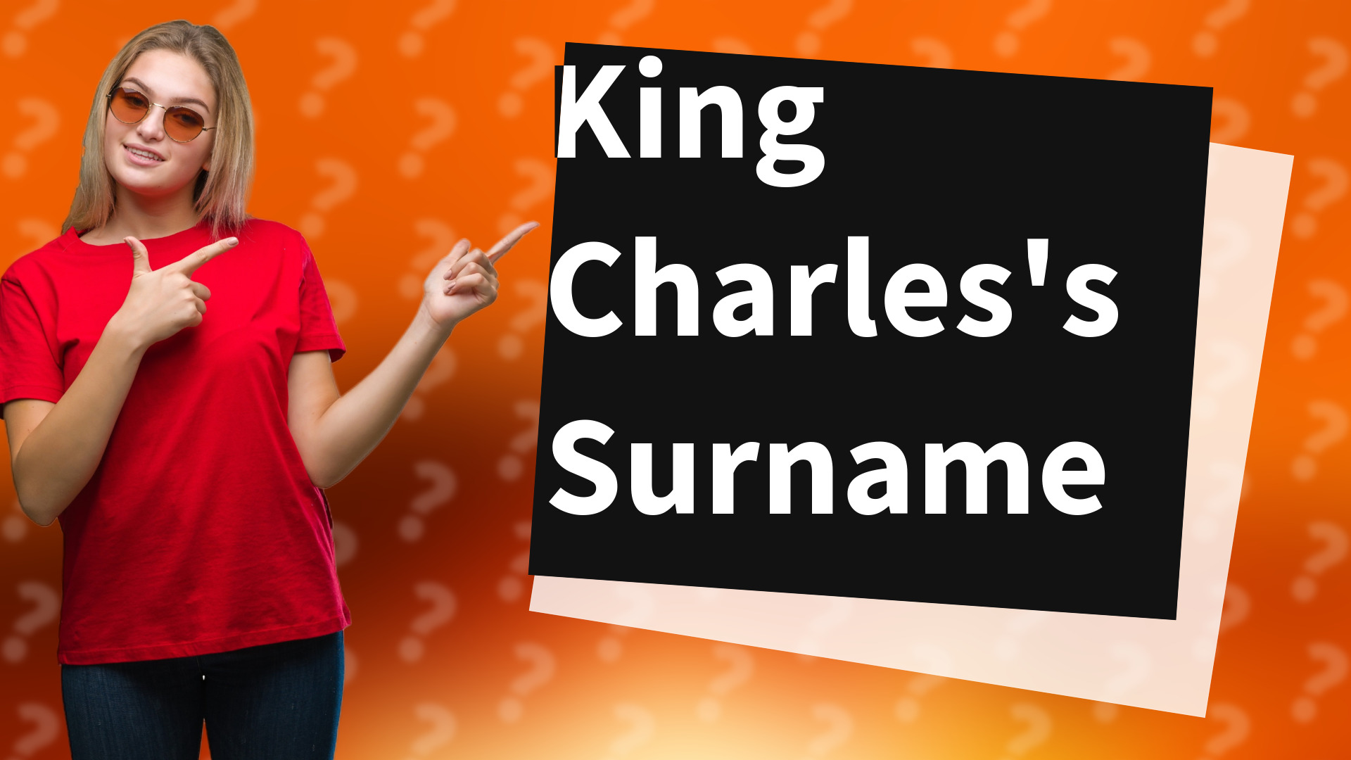 King Charles's Surname