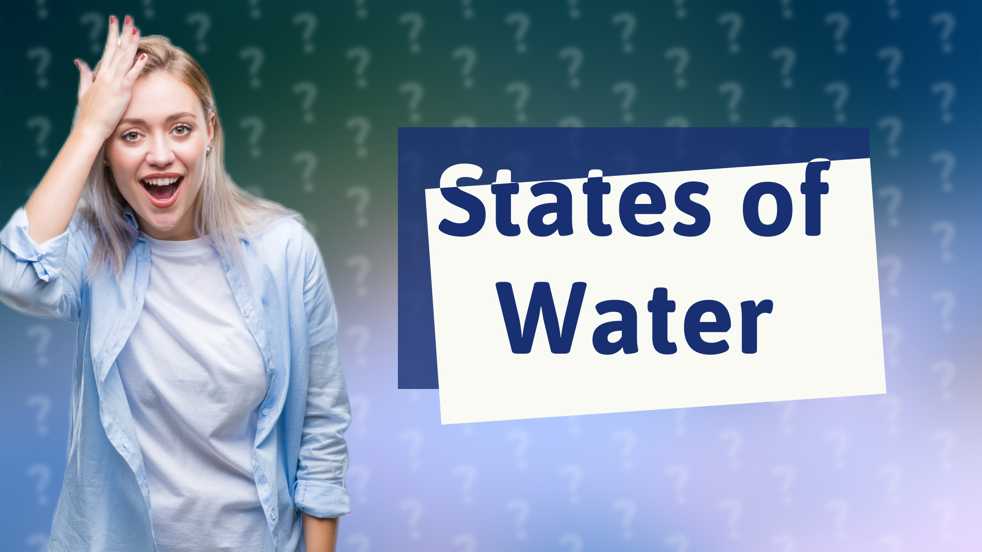 States of Water