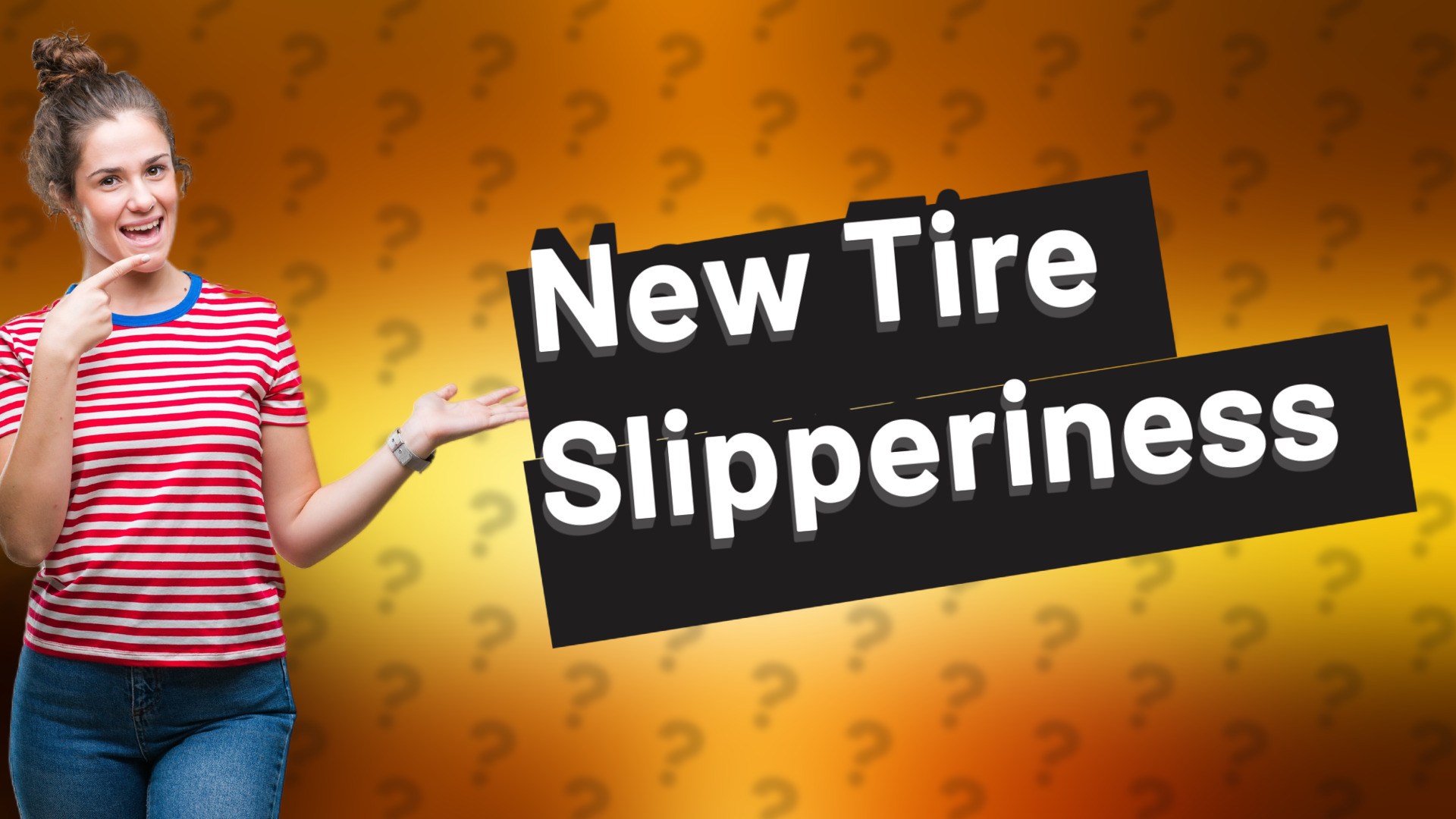 New Tire Slipperiness